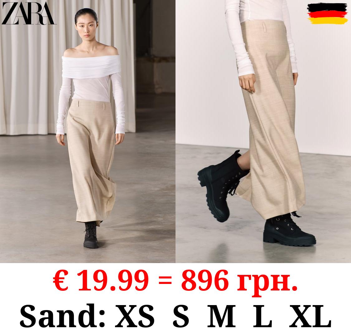 ZW COLLECTION WOOL BLEND PENCIL SKIRT