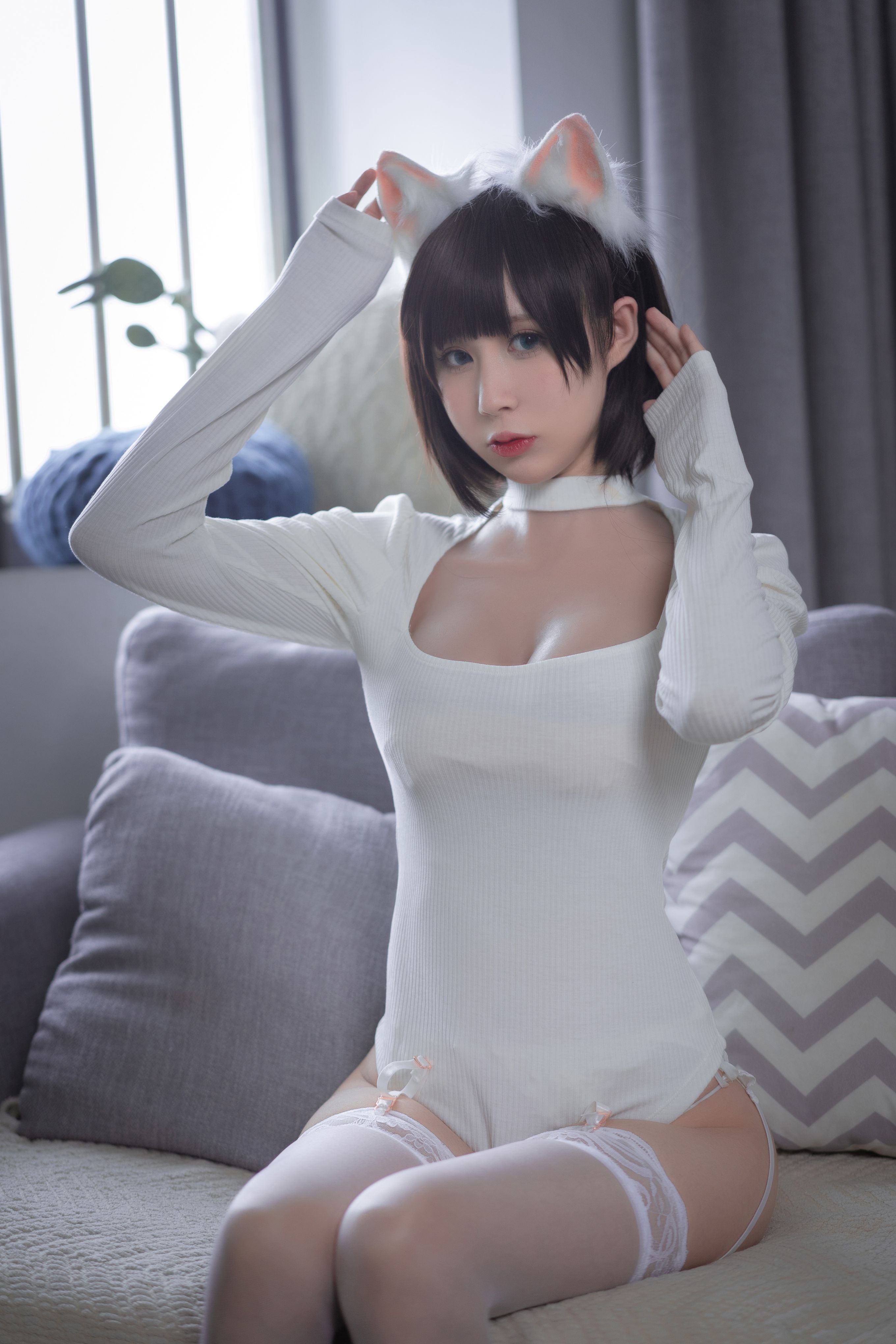 西园寺南歌 - NO.06 白猫白色连体衣 [30P-121MB] 2