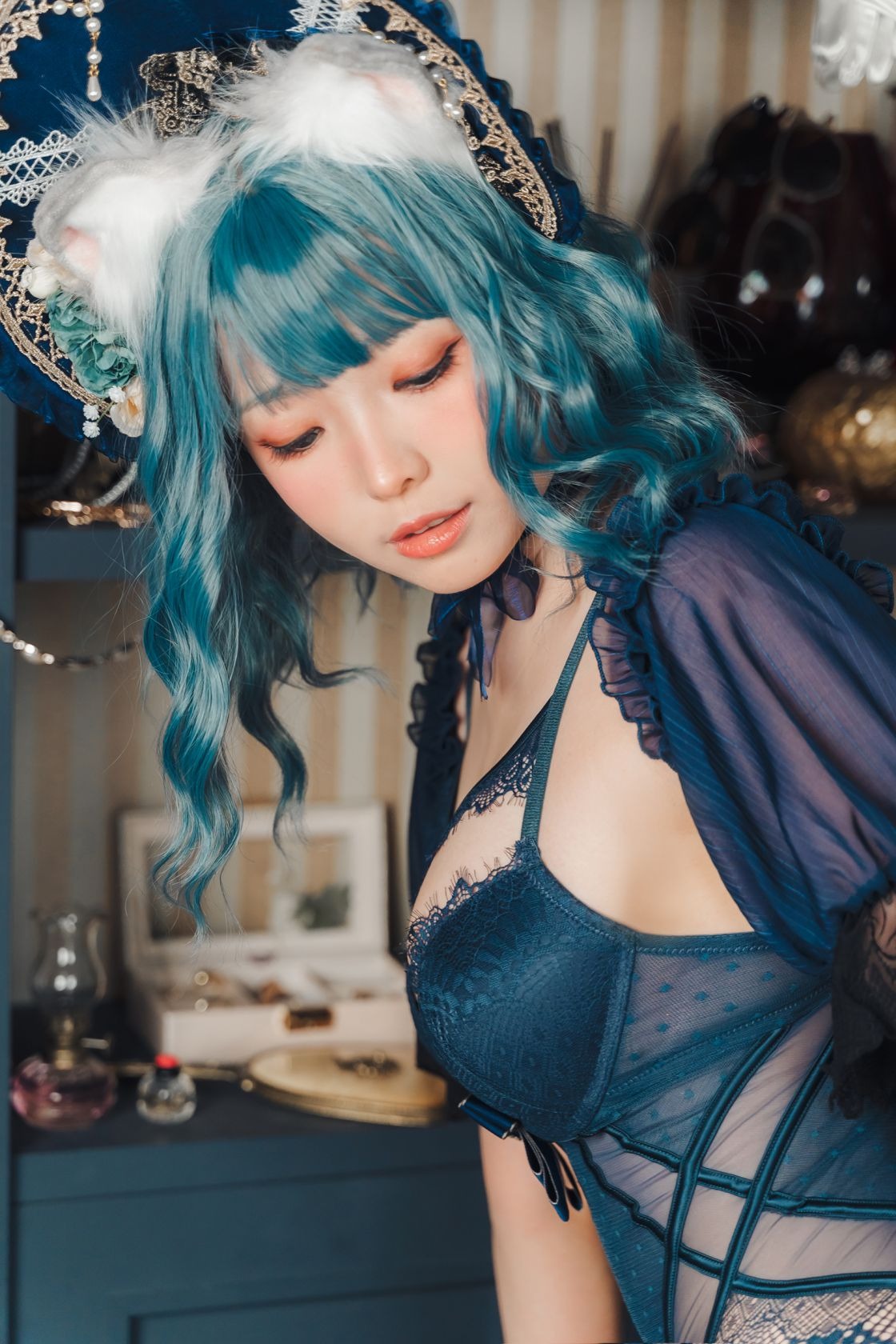 ElyEE子 Scottish Fold Cat Doll 摺耳貓少女人形 9