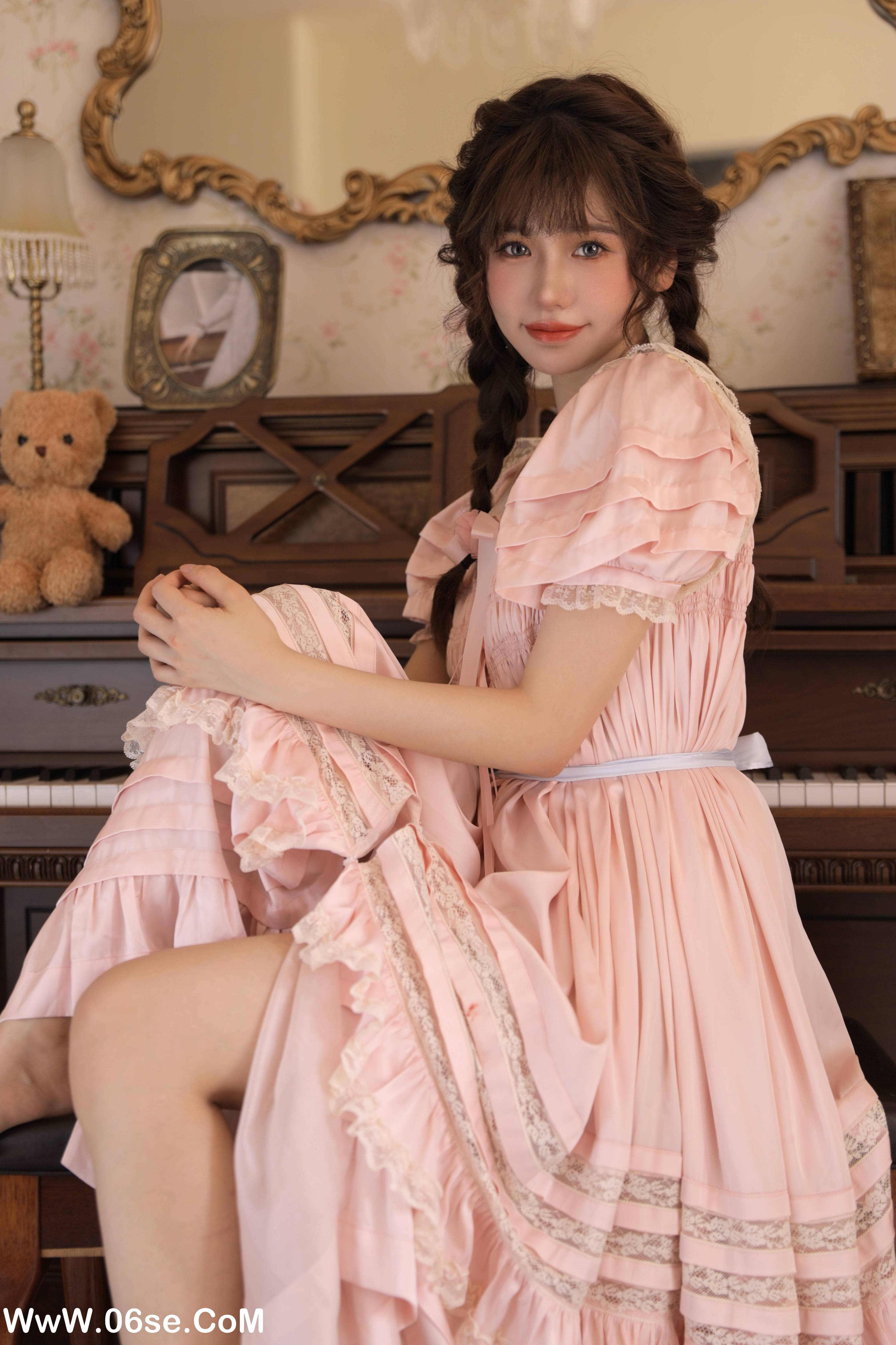 图片[17]-[YITUYU艺图语]2022.11.01 粉色连衣裙 林木婷子[26+1P／232MB]-六色网