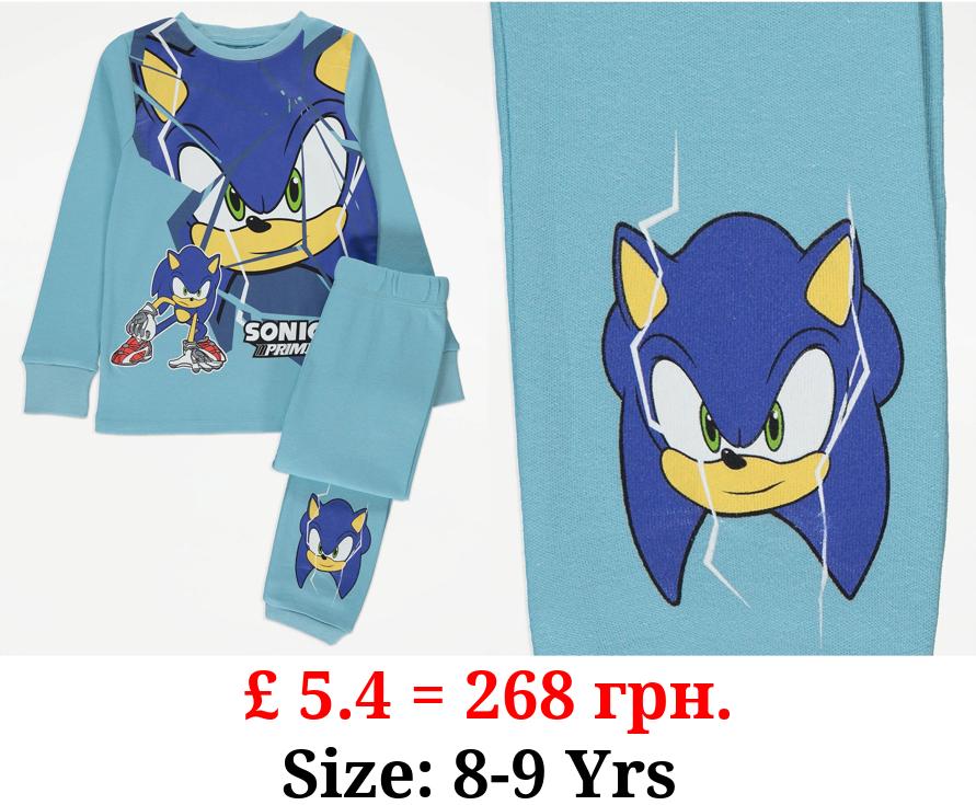 Sonic Prime Blue Long Sleeve Pyjamas