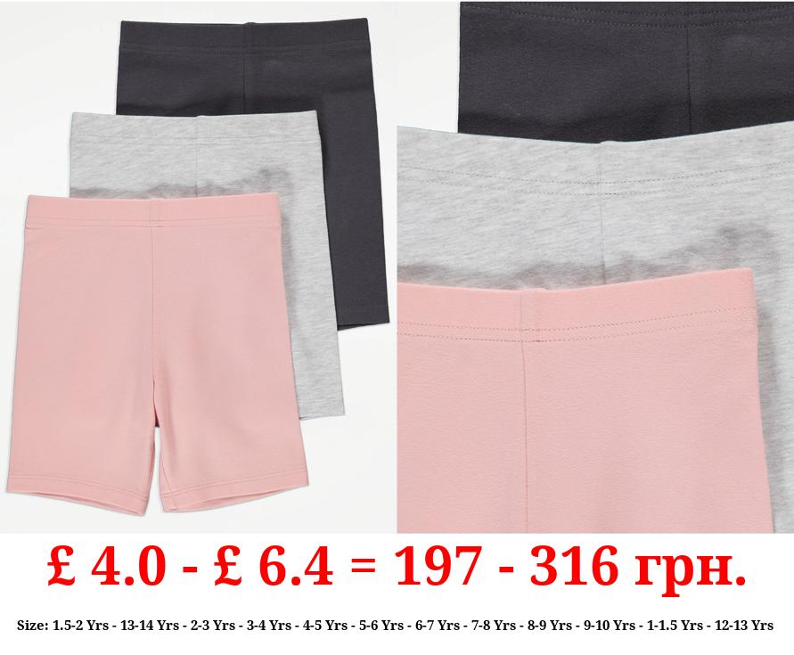 Cycling Shorts 3 Pack