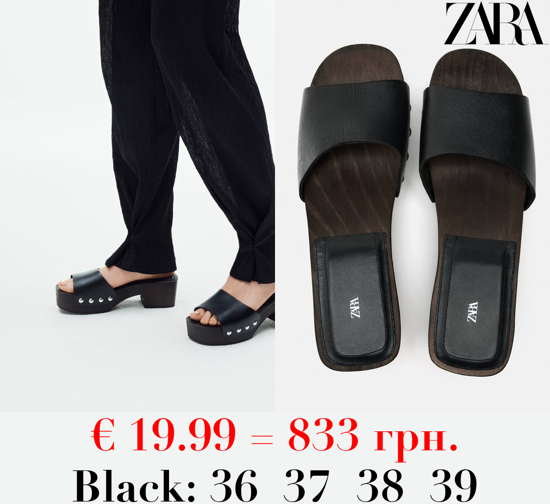 LEATHER SANDALS - LIMITED EDITION