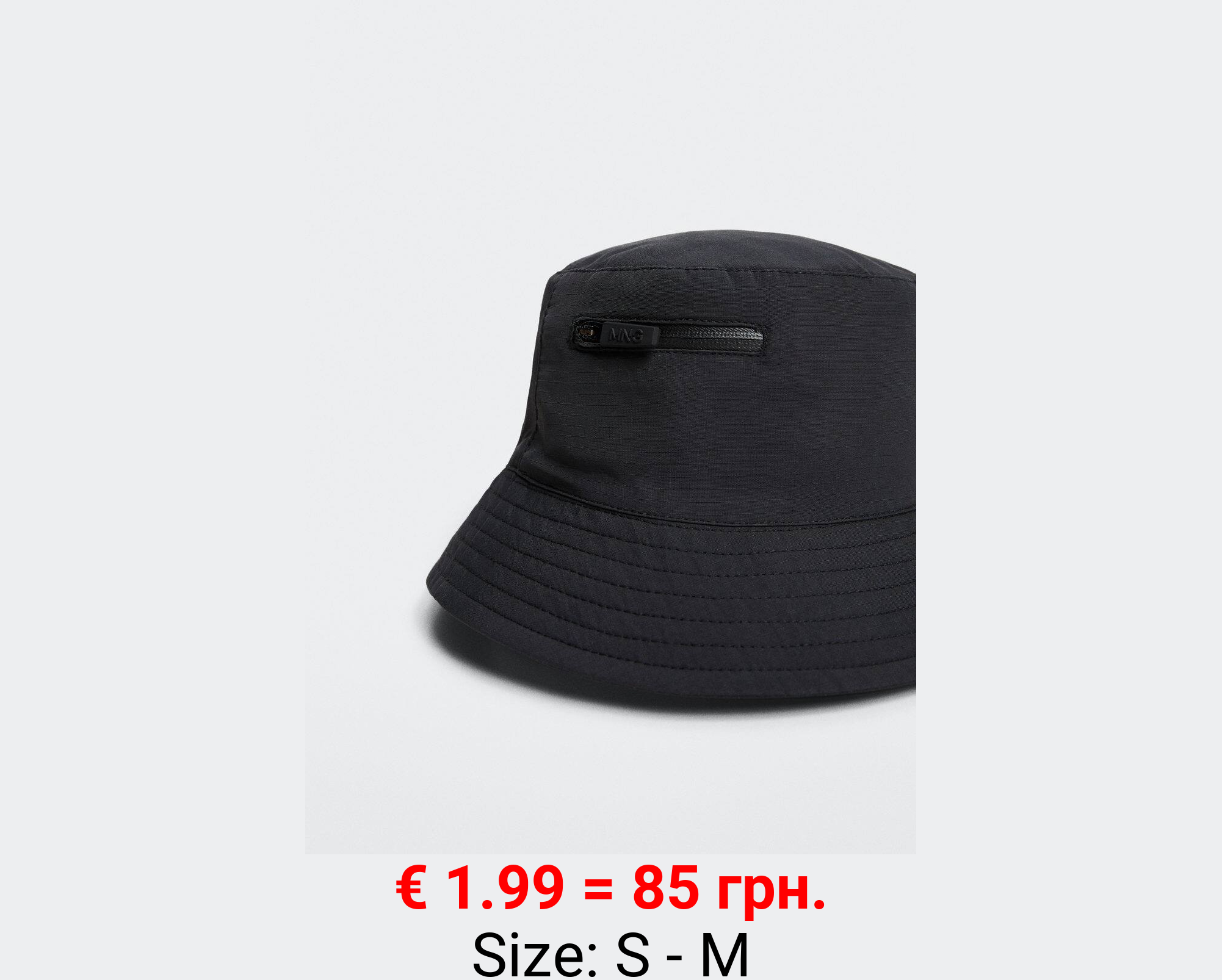 Gorro bucket cremallera