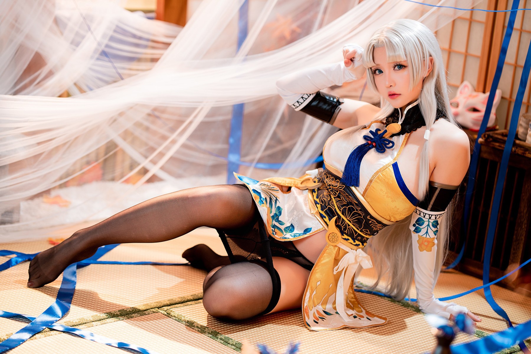 星之迟迟 Cosplay 胡桃 35