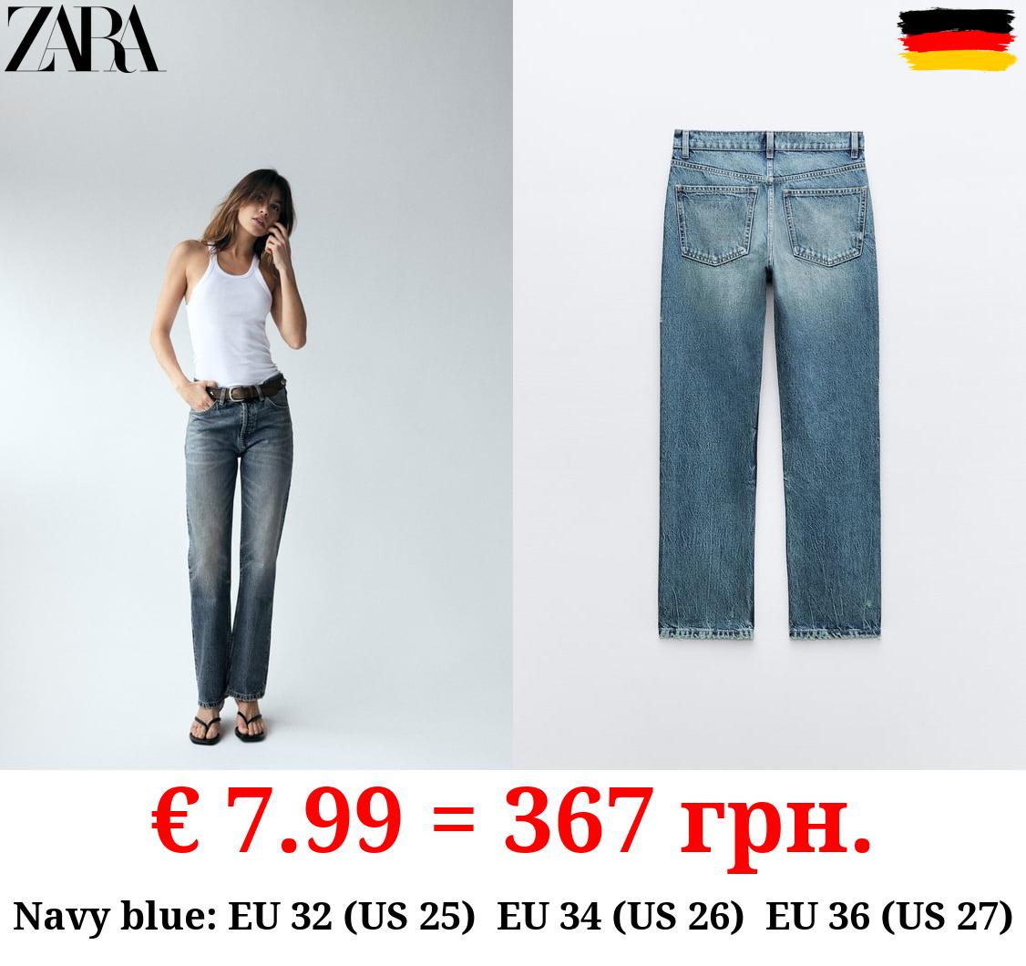 TRF BOYFRIEND LOW-RISE JEANS