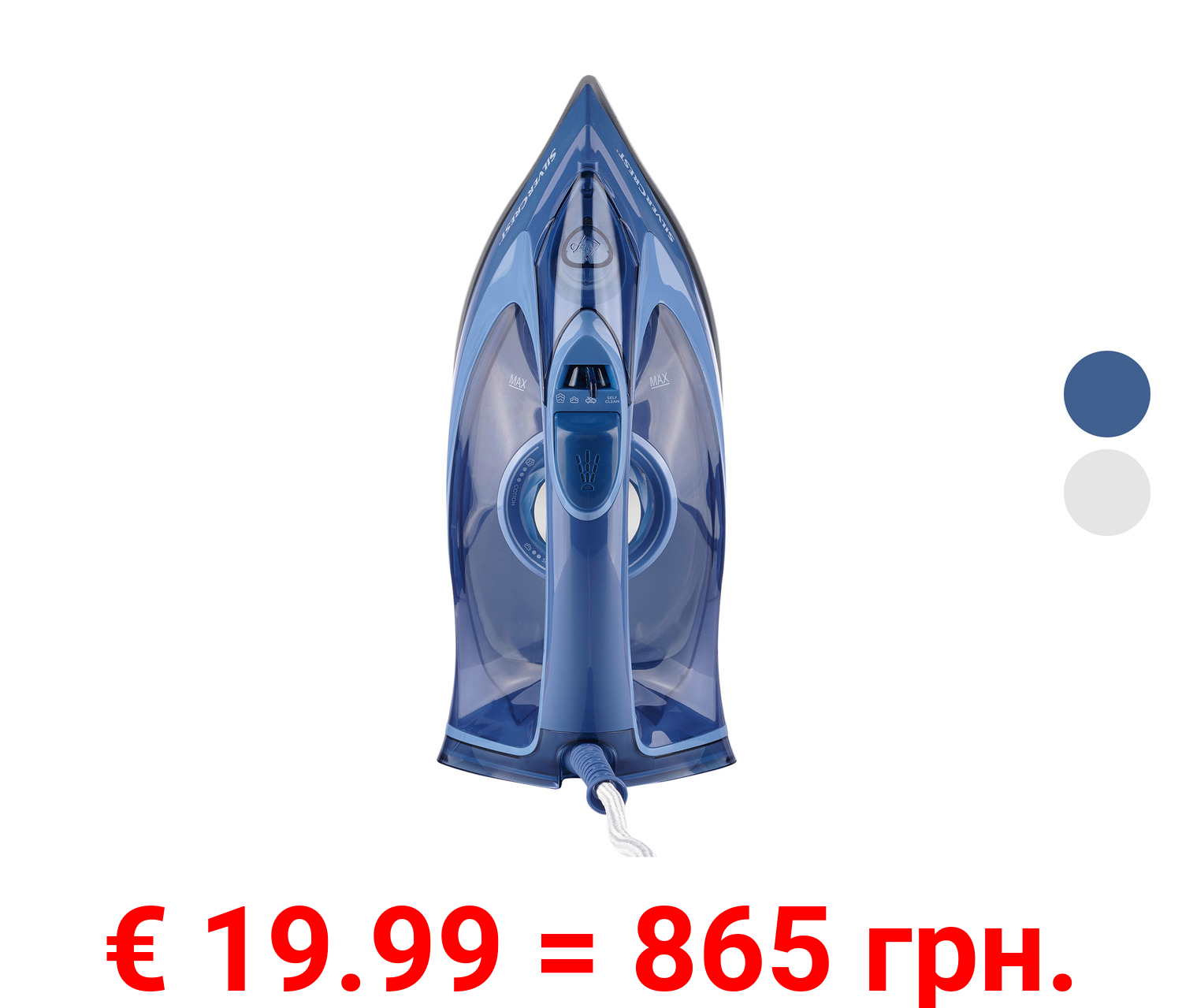 SILVERCREST® Dampfbügeleisen »SDBB 2800 A1 /SODBB 2800«, 2800 W