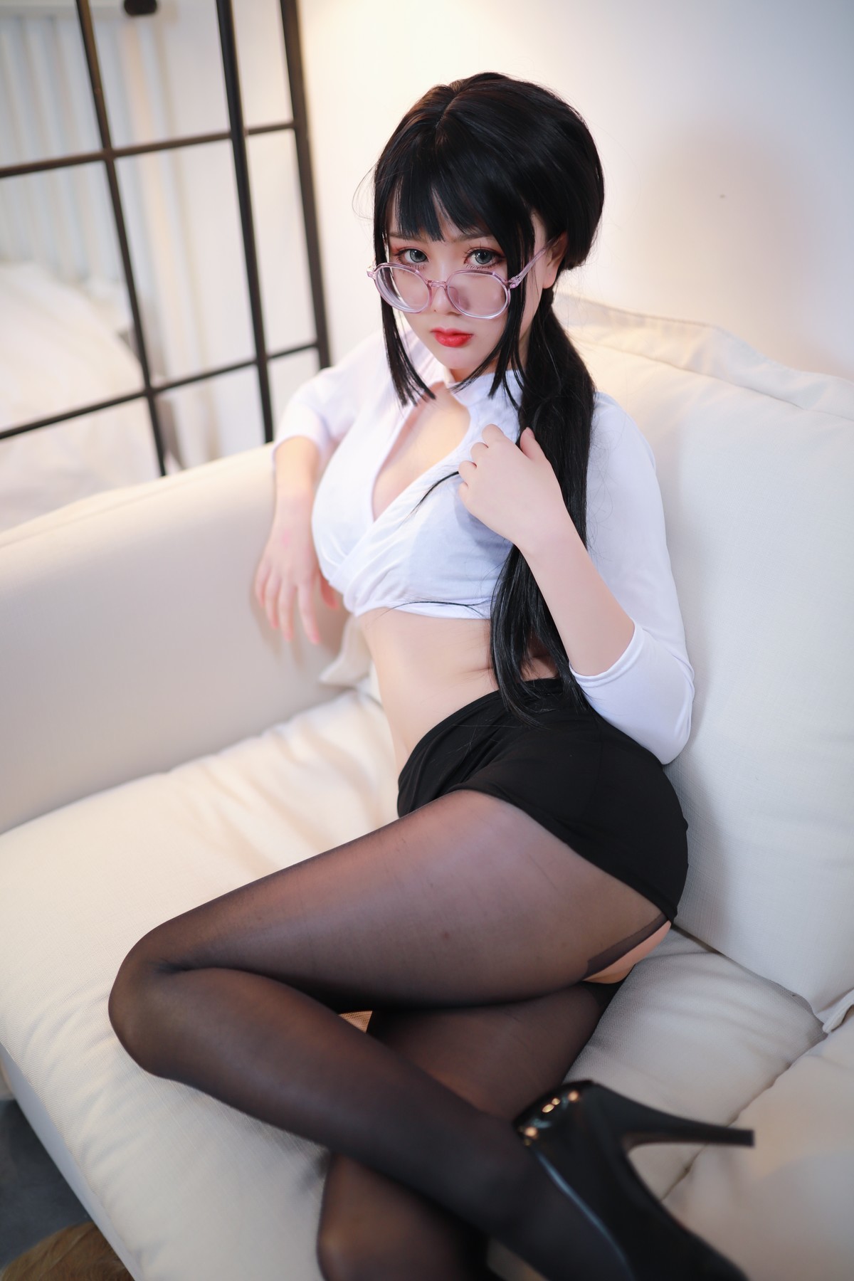 Cosplay 您的蛋蛋 OL Office Lady 20