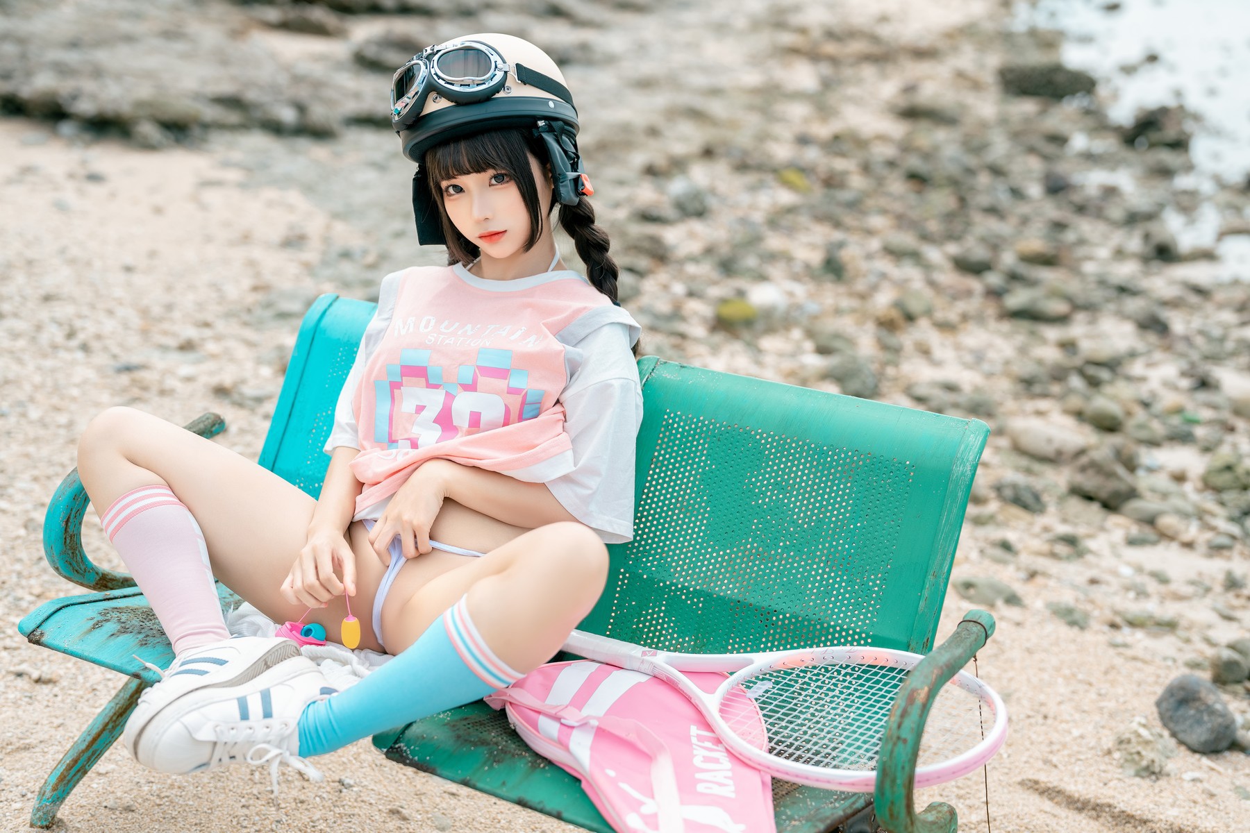 Cosplay 蠢沫沫 Chunmomo Electric Car Set.01 34