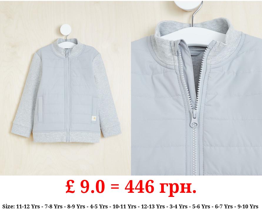 Billie Faiers Grey Lightweight Padded Coat