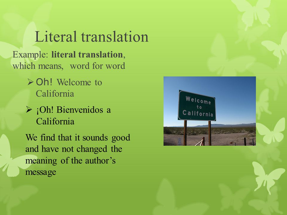 Another instance перевод. Word for Word translation примеры. Word for Word translation examples. Literal translation examples. Types of literal translation.