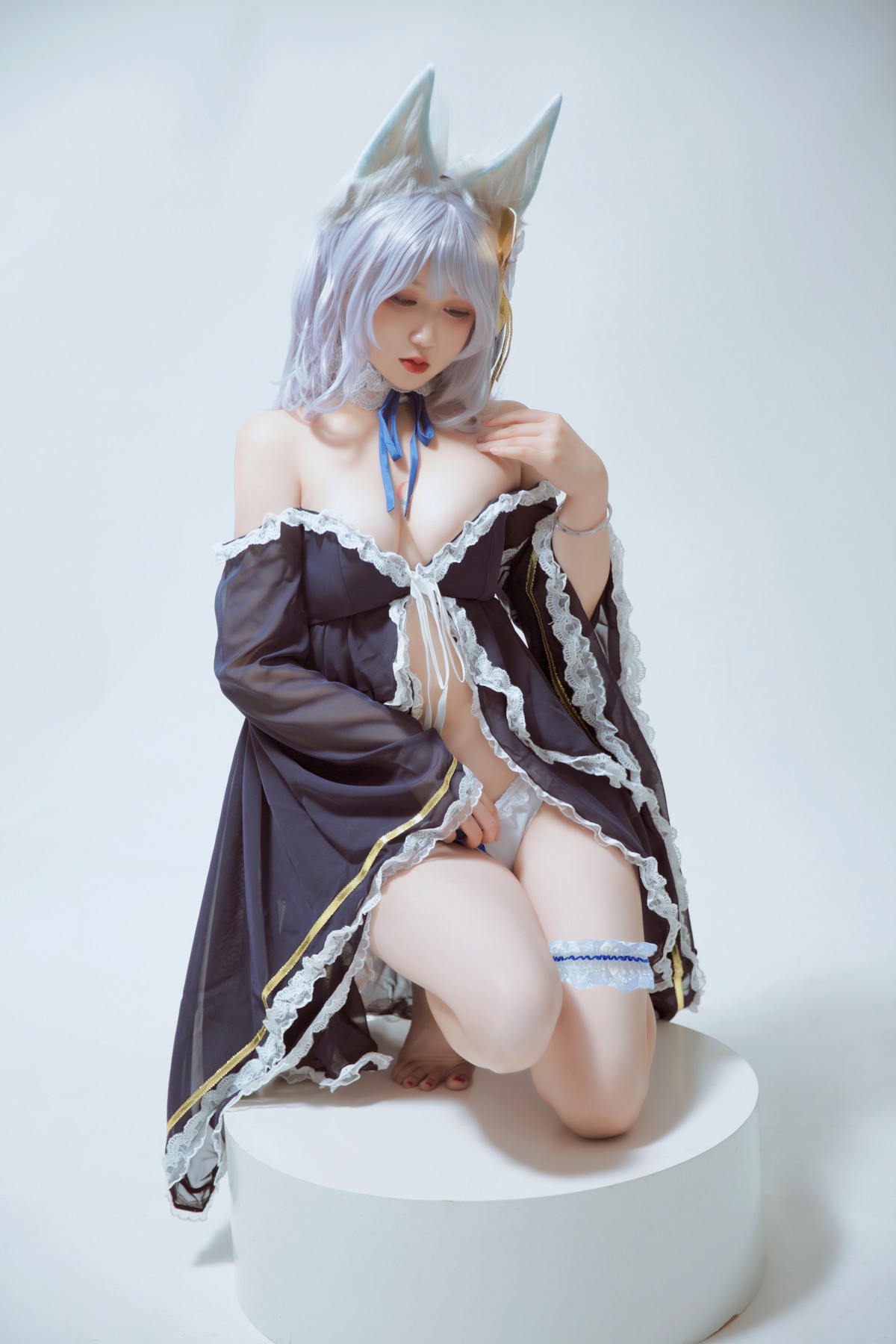 Cosplay Ruby蘸酱美美 Shinano 信浓礼服 18