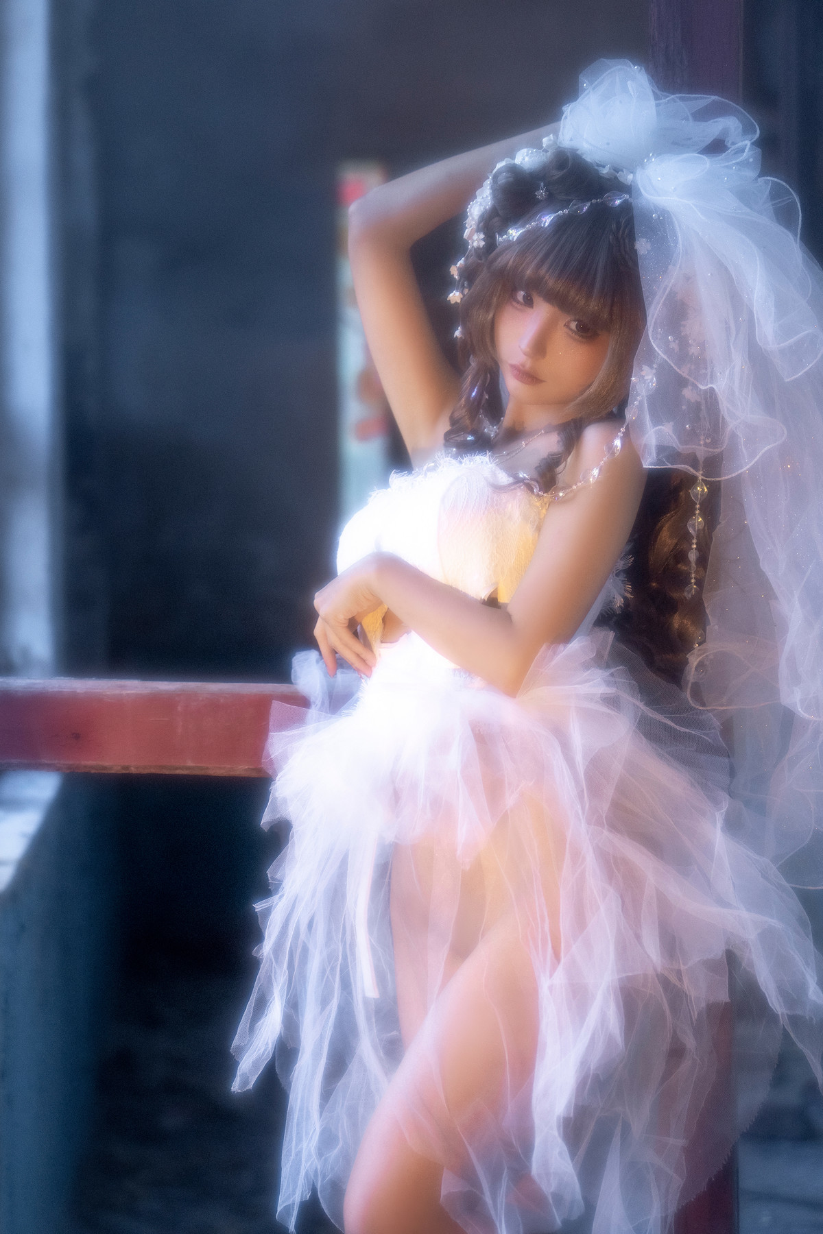 Cosplay 蠢沫沫Chunmomo 婚纱 Wedding Dress 29