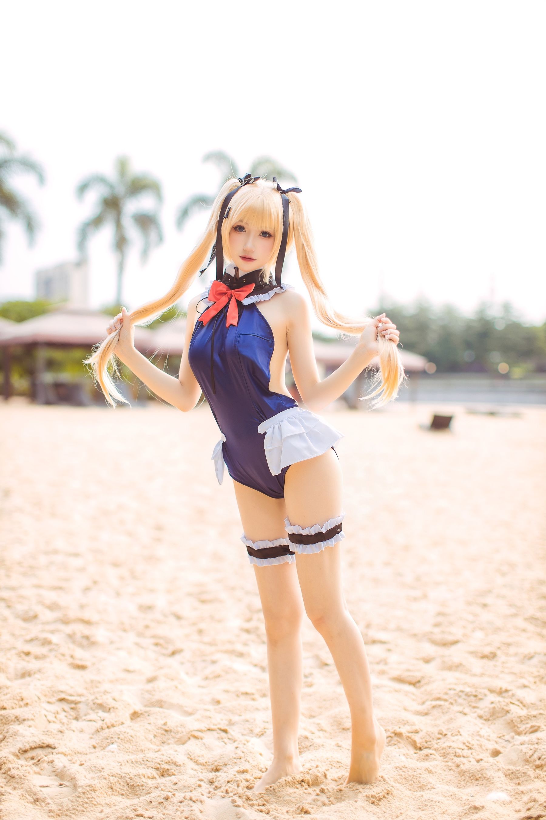 [福利COS]_Coser衣衣_-_玛丽萝丝泳装-写真图集共30P 9