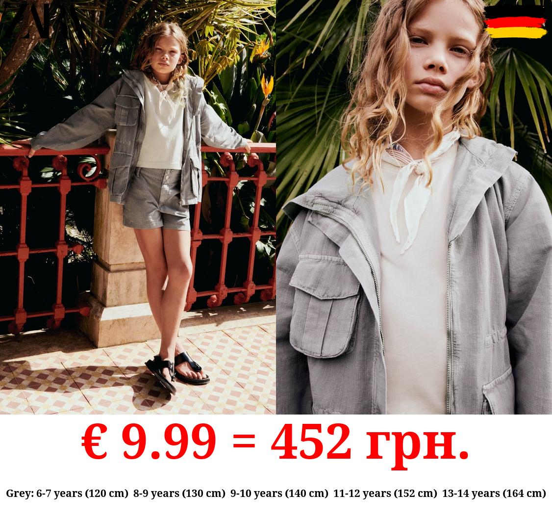 FLOWING DENIM JACKET