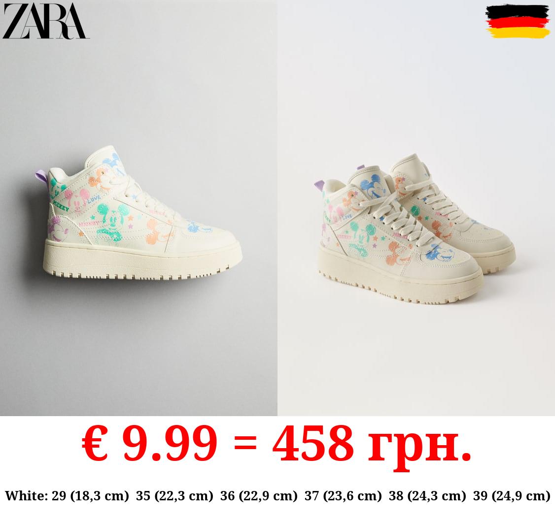 MICKEY MOUSE © DISNEY HIGH-TOP SNEAKERS