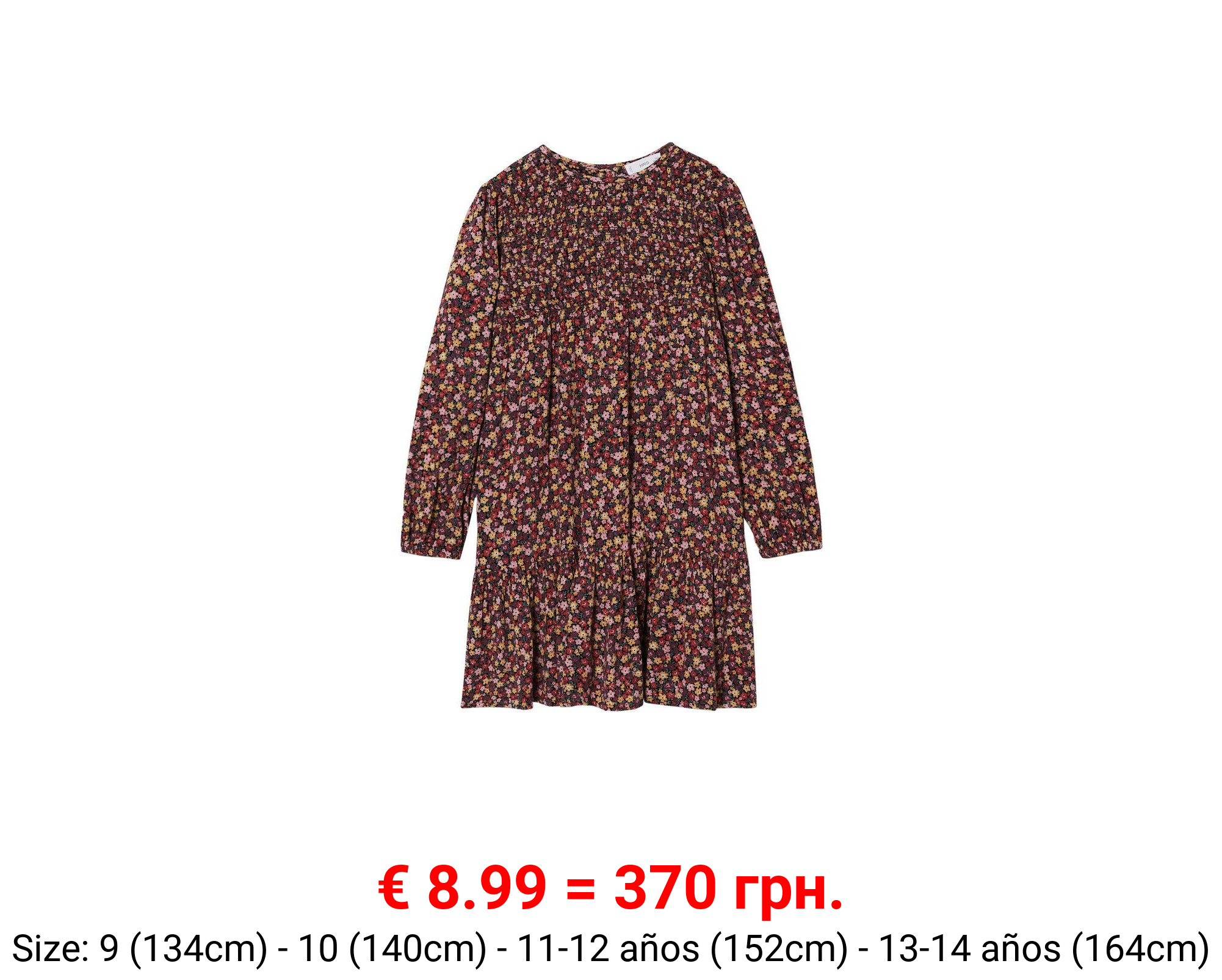 Vestido estampado floral