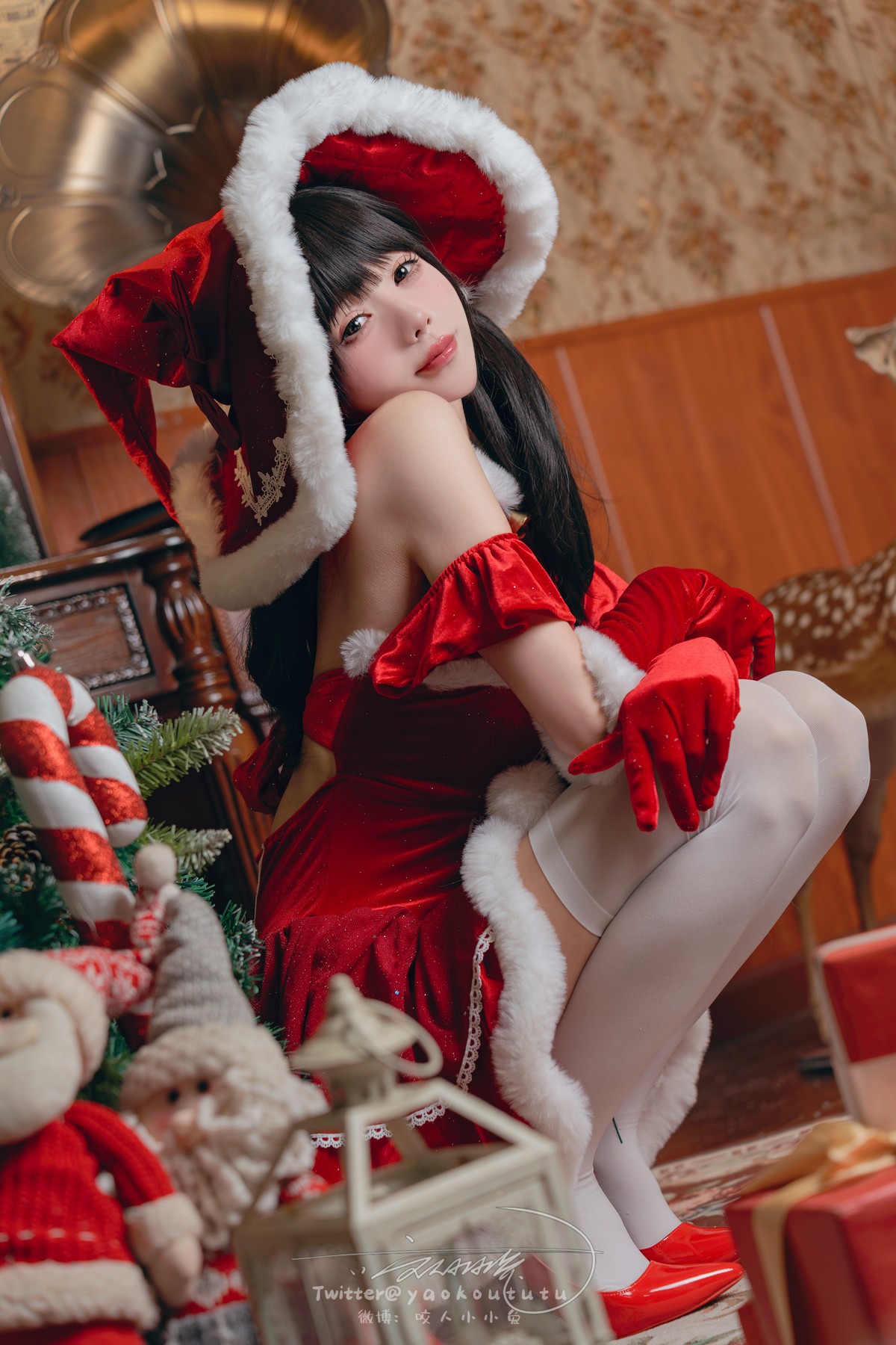Cosplay 黏黏团子兔 魔女圣诞夜 Christmas Eve Set.01 30