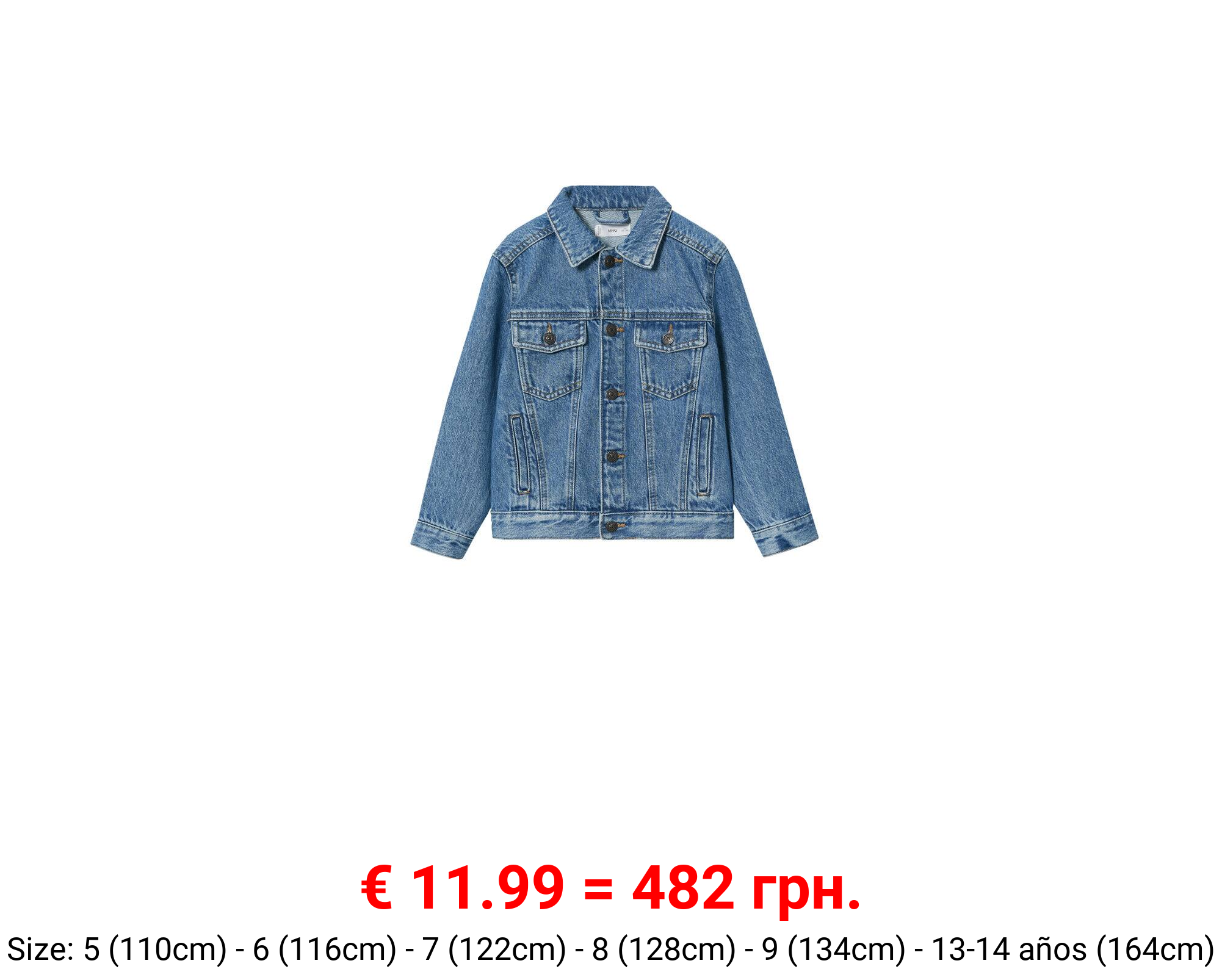 Chaqueta vaquera bolsillos 