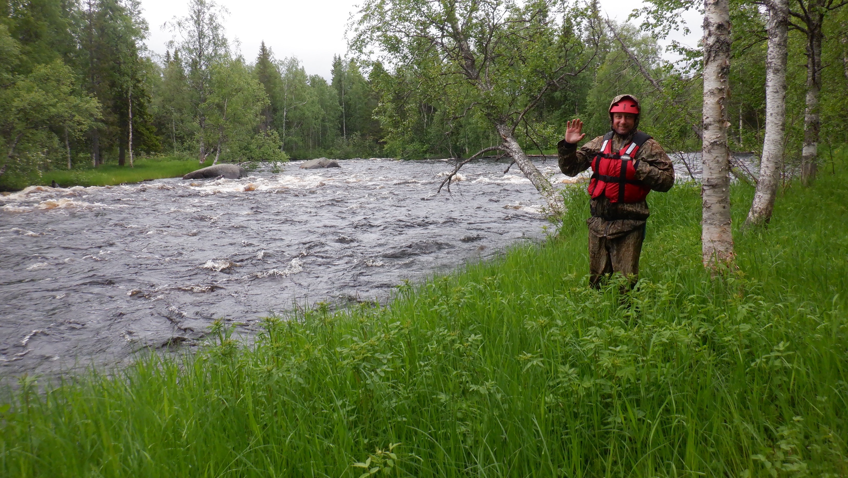 река Калга июнь 2022 – Telegraph