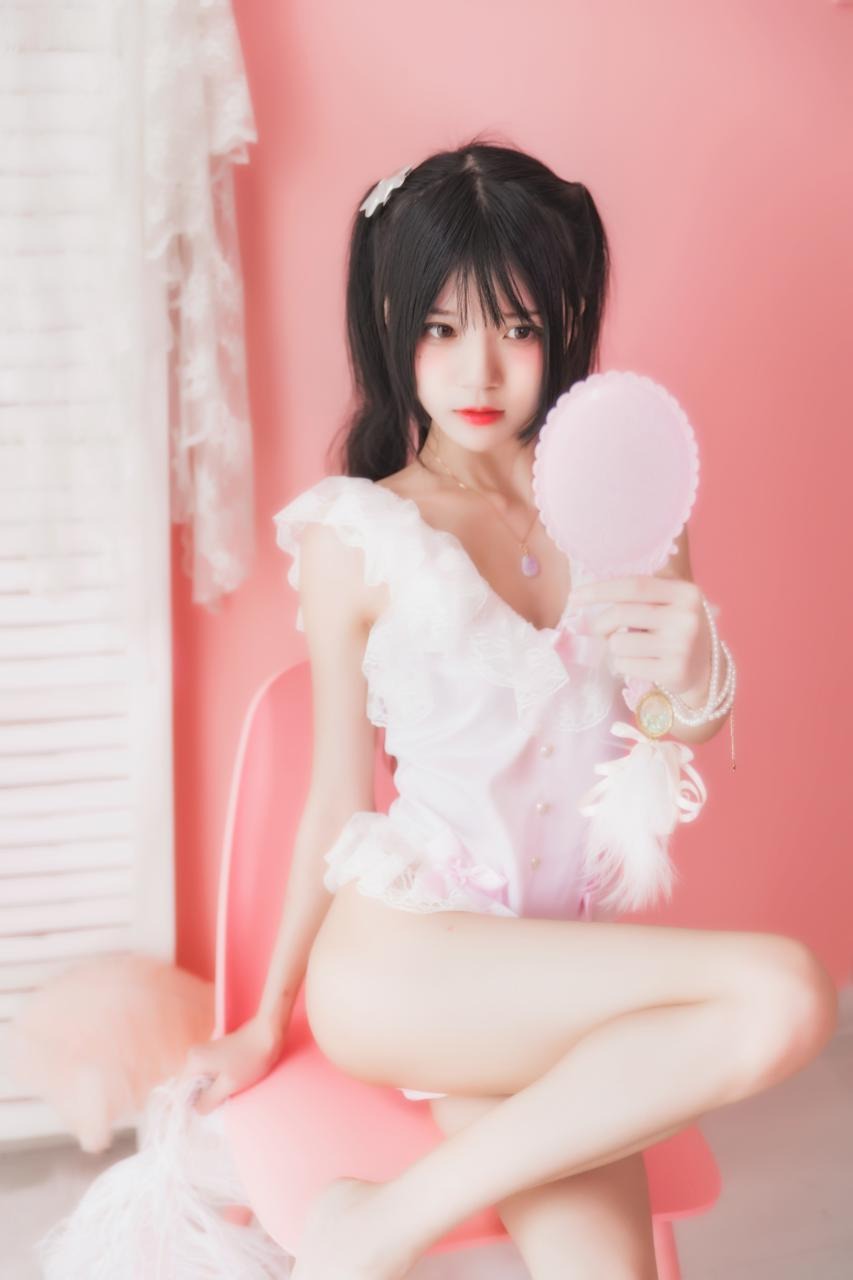 桜桃喵 - 冬眠系列-粉色浴缸 57P 8