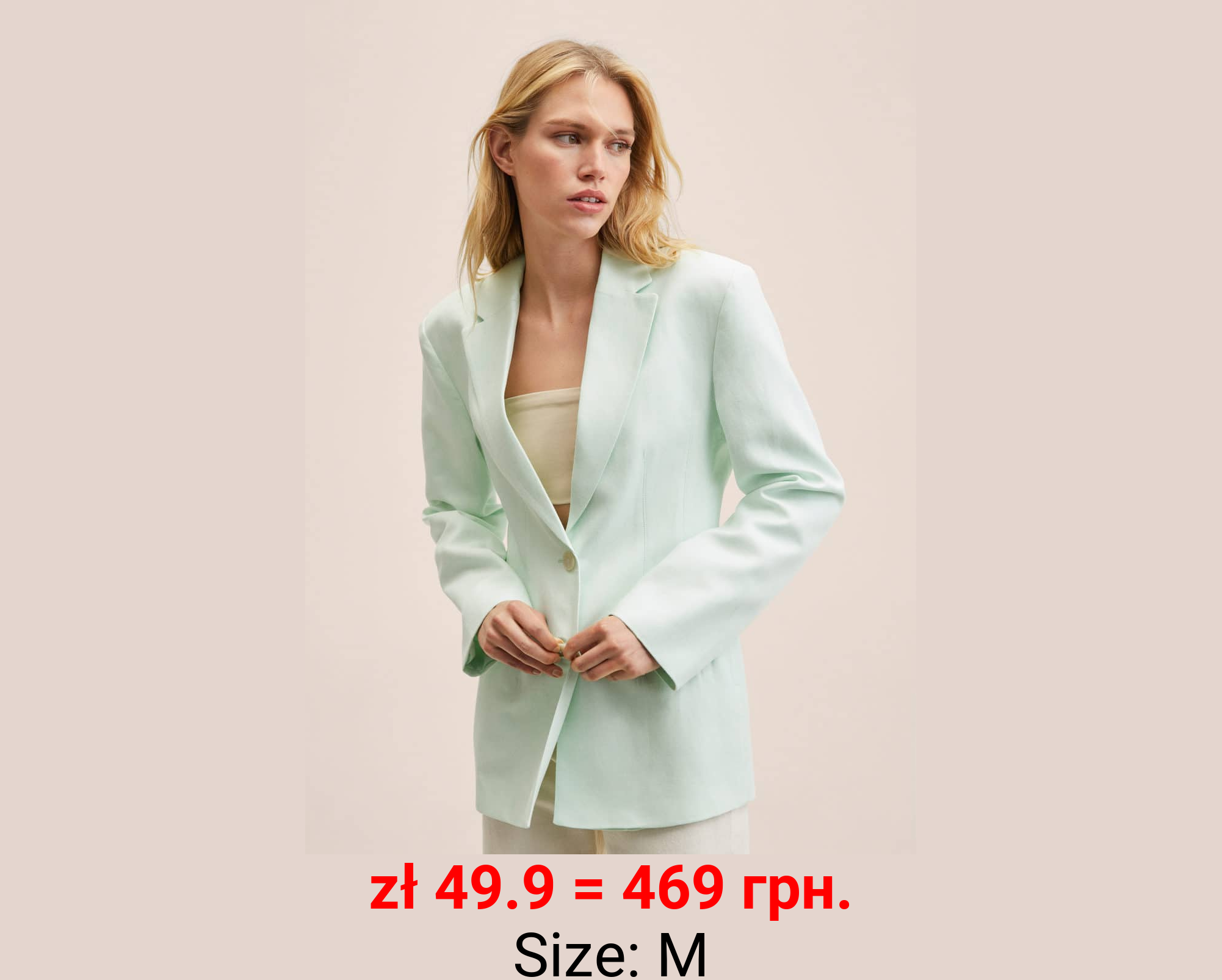 Americana lino estructurada