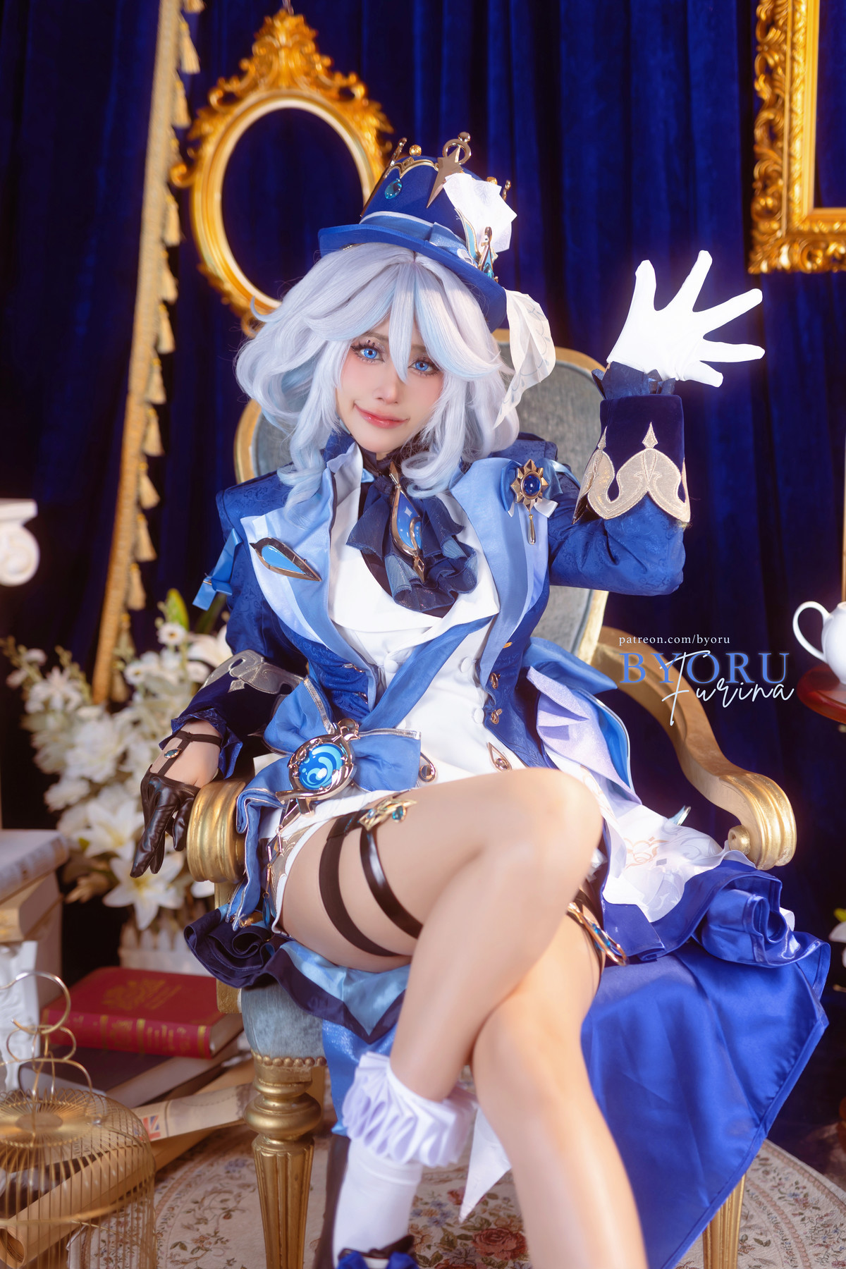 Cosplay 日本性感萝莉Byoru Furina & Honkai Star Rail 34