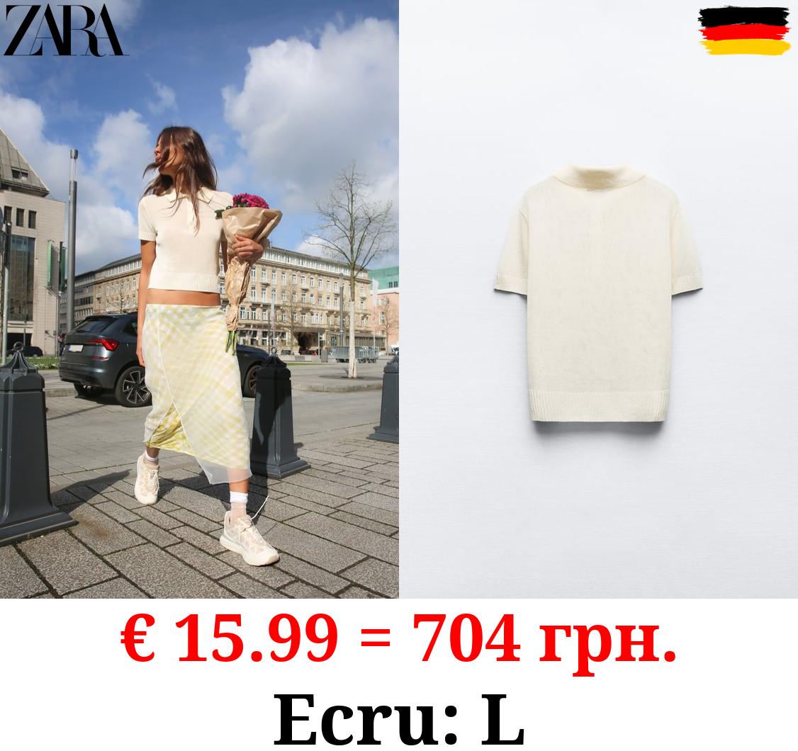 PLAIN FINE KNIT POLO SHIRT