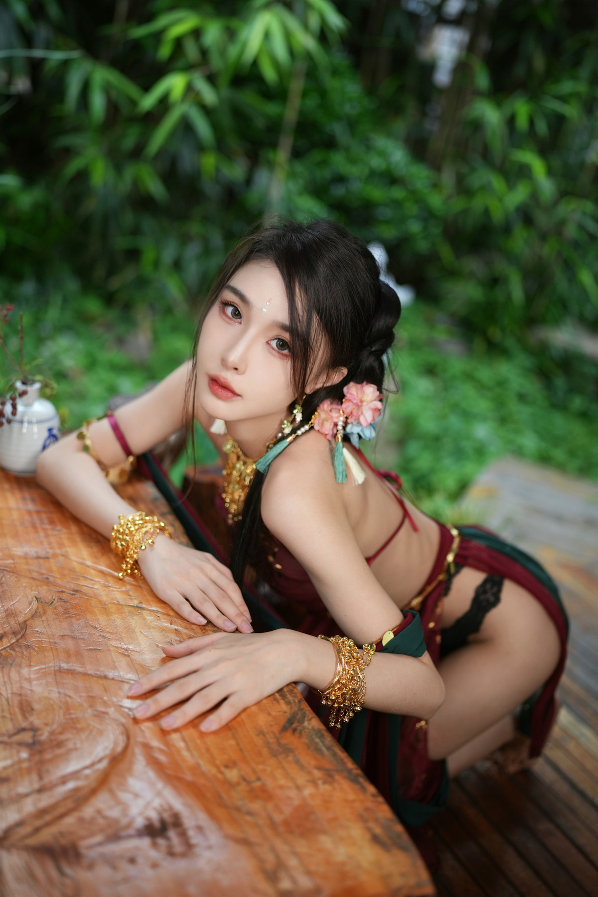 Cosplay 余多多Dudu 妲己的古风诱惑力 11