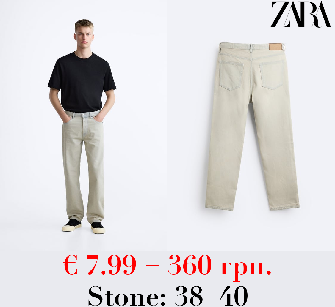 STRAIGHT FIT JEANS