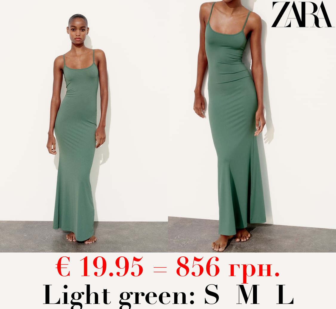 LONG POLYAMIDE DRESS