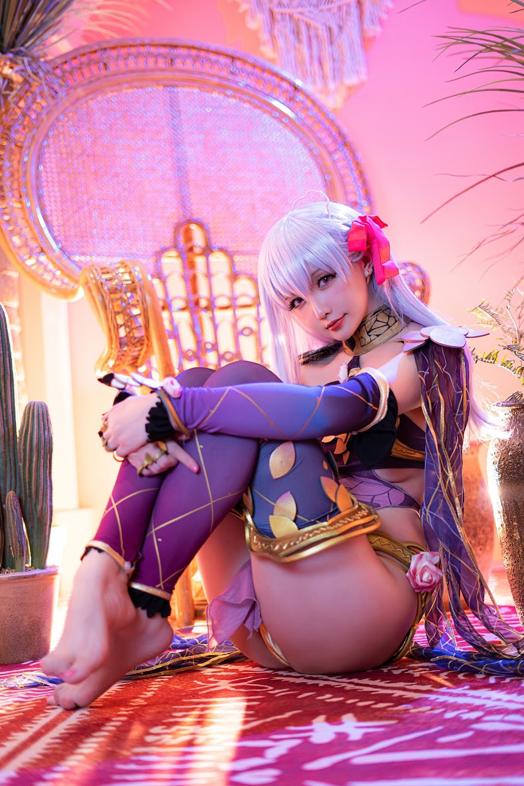 Cosplay 星之迟迟Hoshilily 秘密花园-伽摩 7