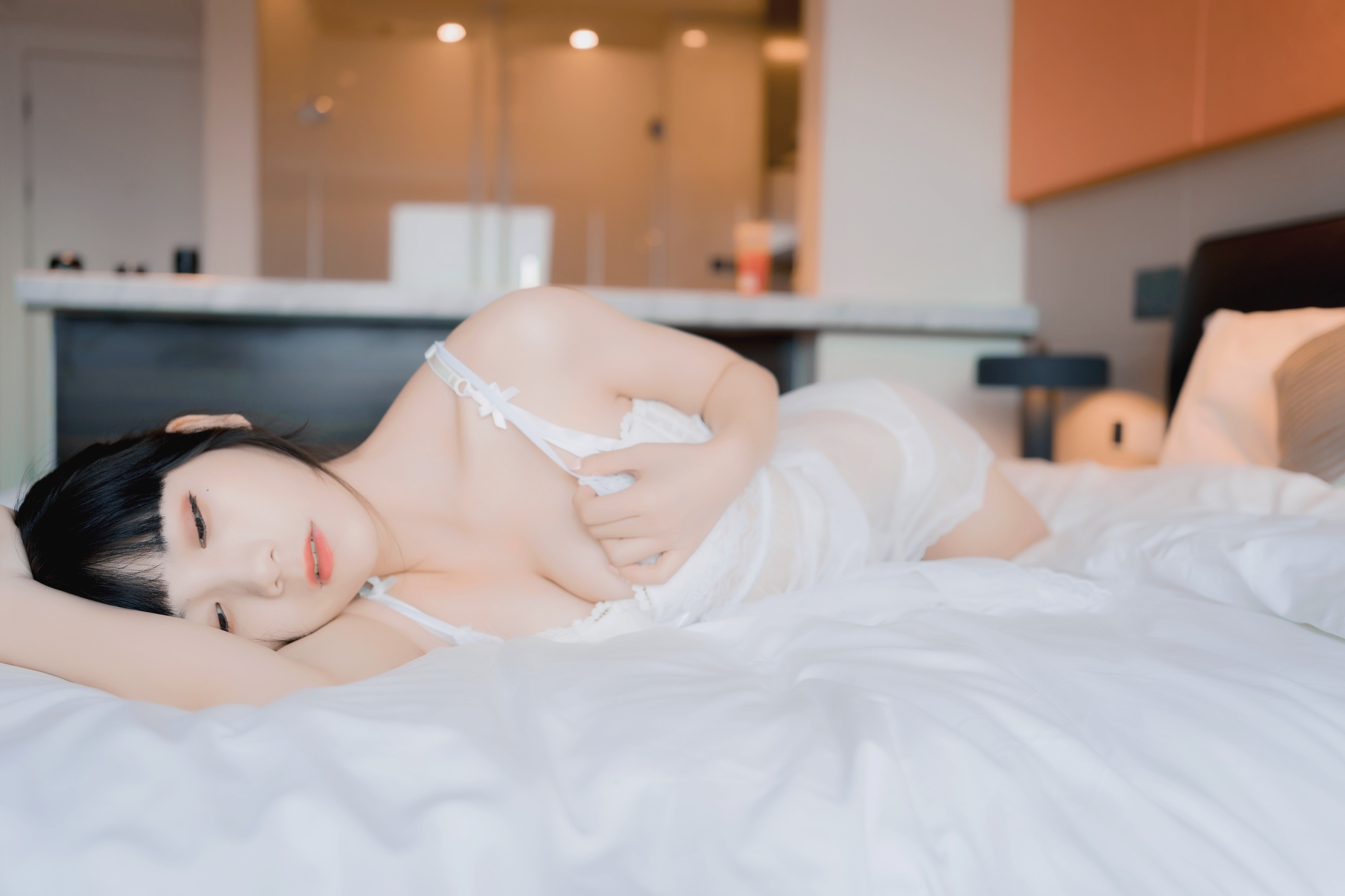 usejan(蓝蓝) - 薄纱睡衣 [42P-75MB] 17