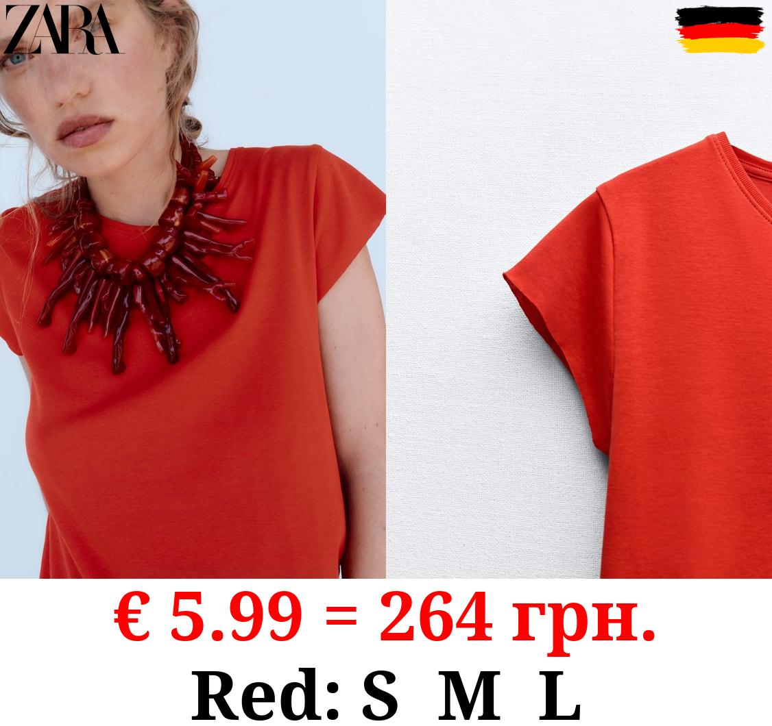 SHORT SLEEVE COTTON T-SHIRT