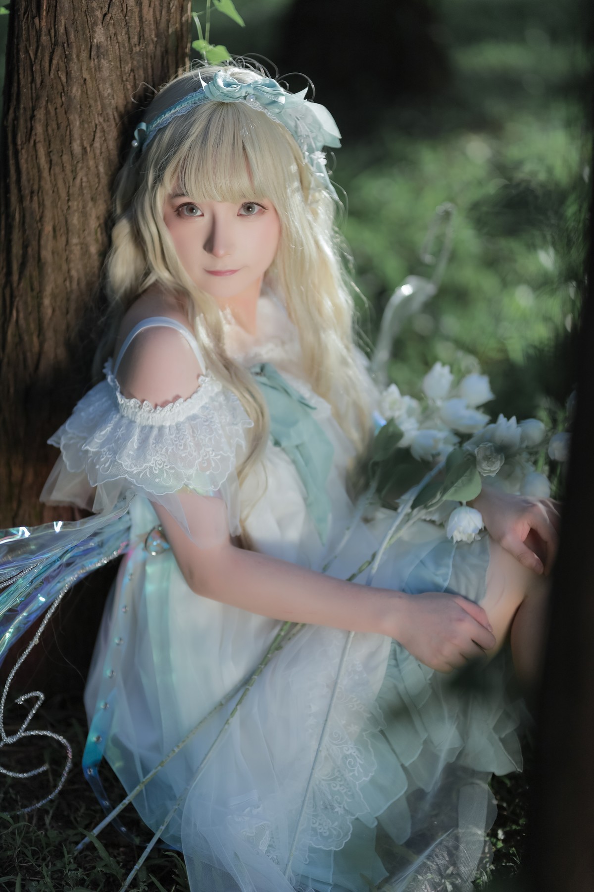 Cosplay 是三不是世w 林中精灵 26