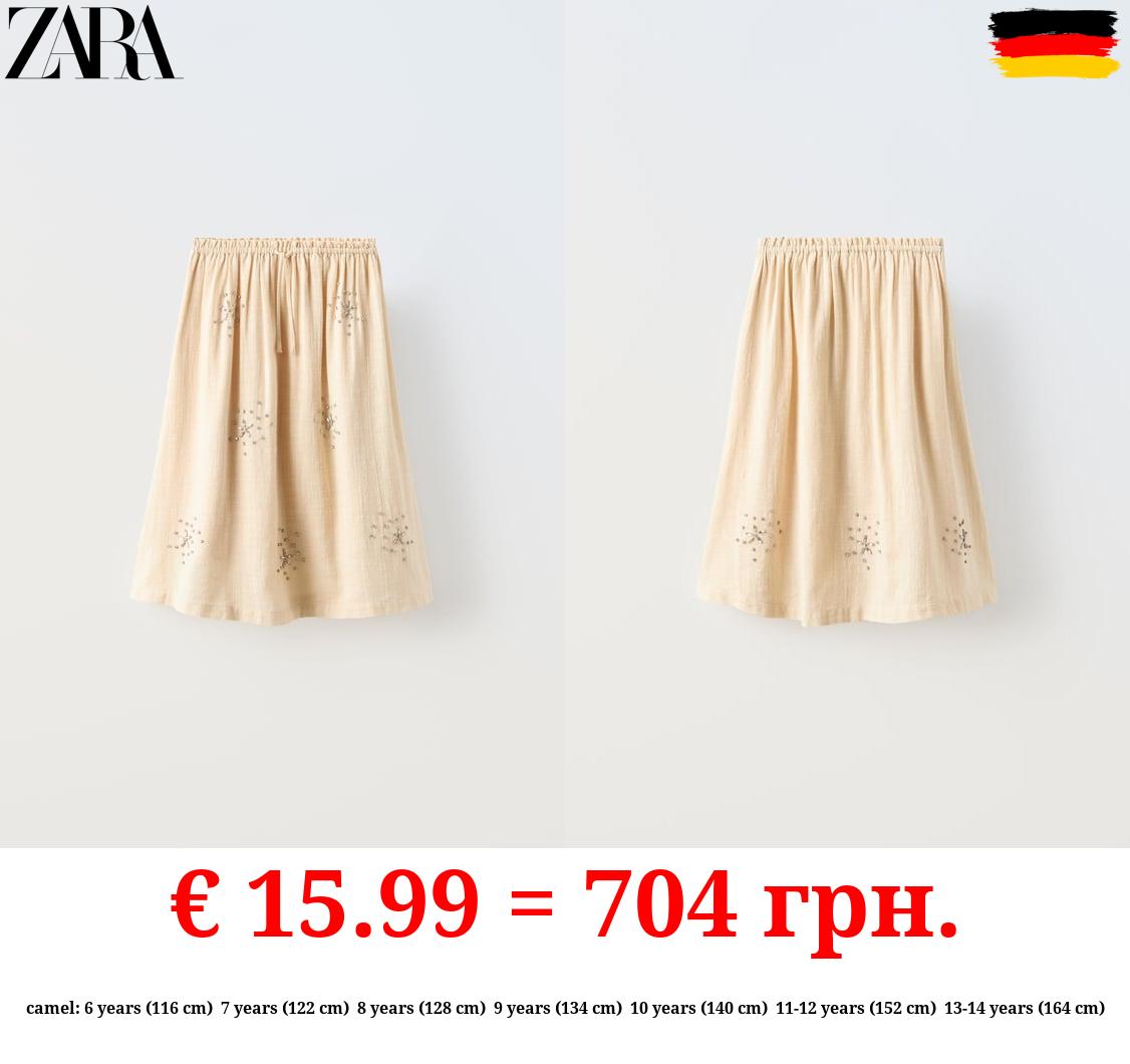 BEJEWELLED MIDI SKIRT