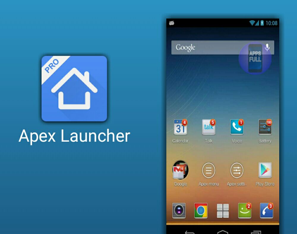 Apex launcher