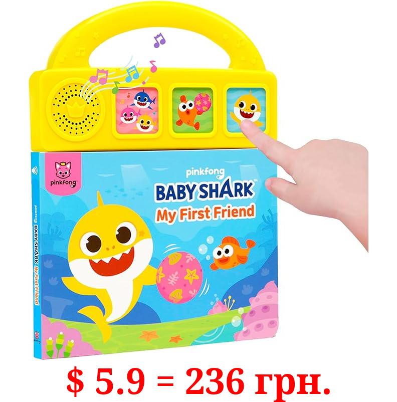 [3BTN] My First Friend | Pinkfong Baby Shark | Learning & Education Toys | Interactive Books for Toddlers 1-3 | Gifts for Boys & Girls
