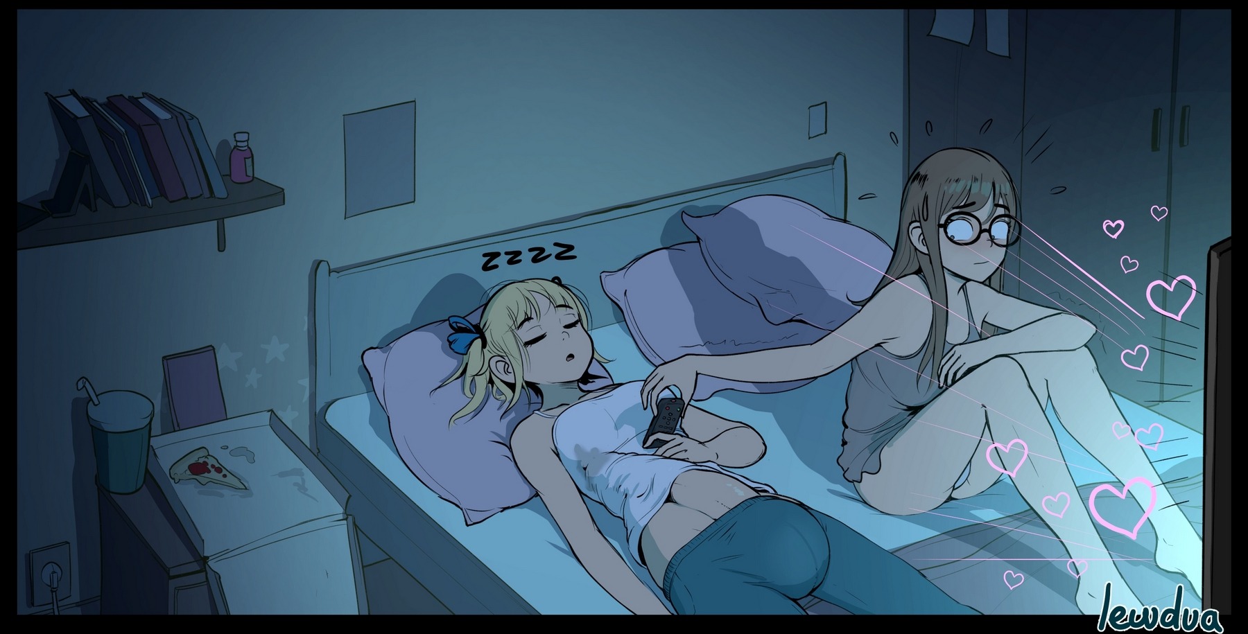 Nessie and karen by lewdua