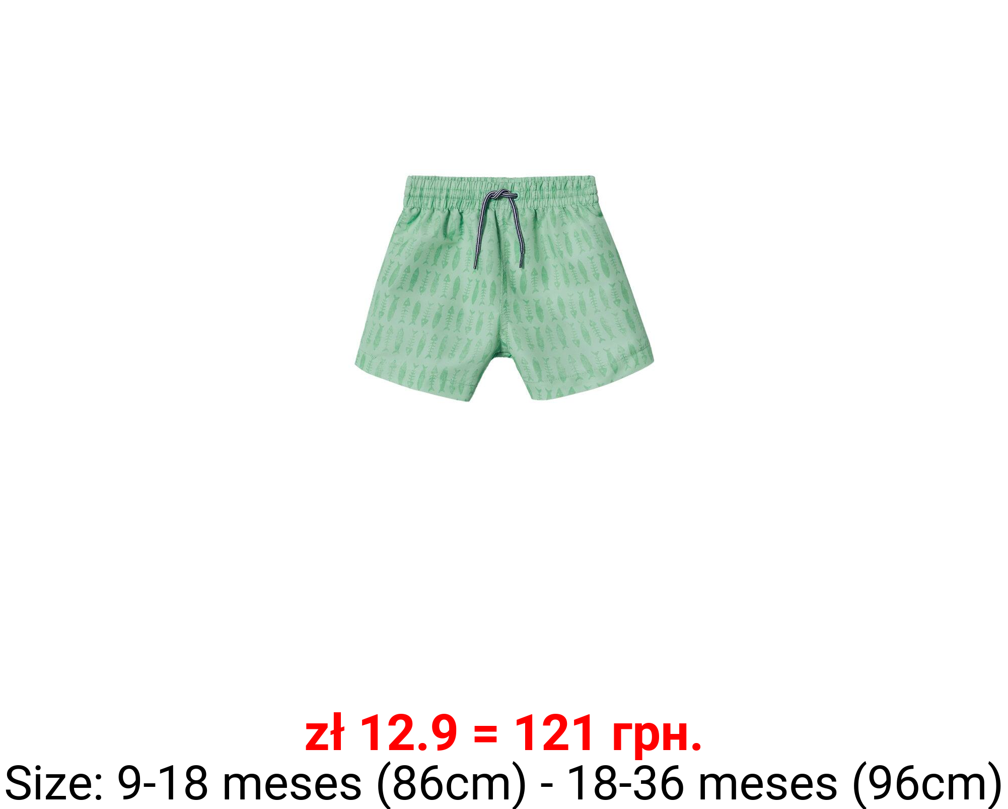 Bañador estampado peces