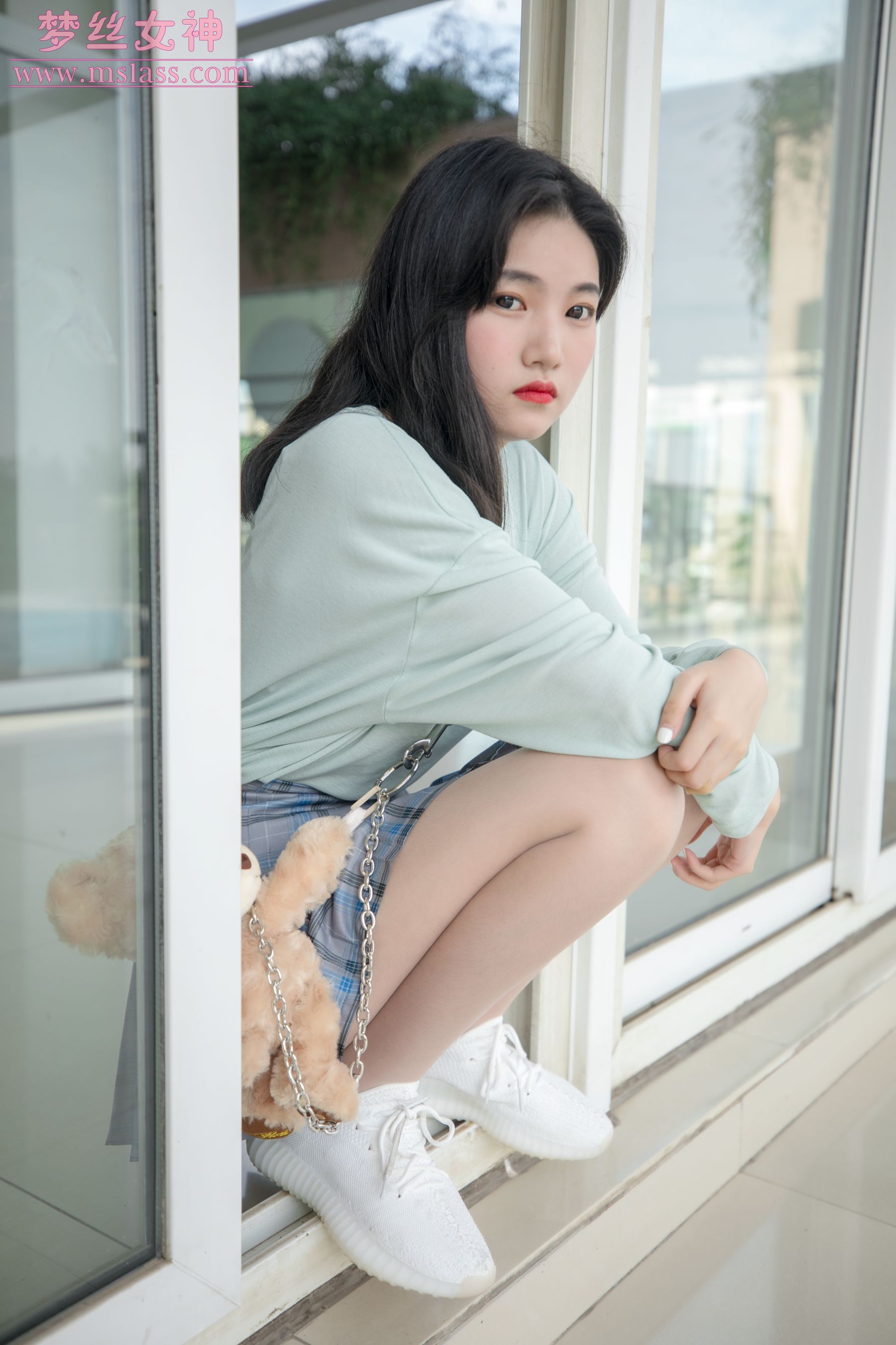 [梦丝女神MSLASS]_酥酥_恬静的小白鞋丝袜-写真图集共63P 2
