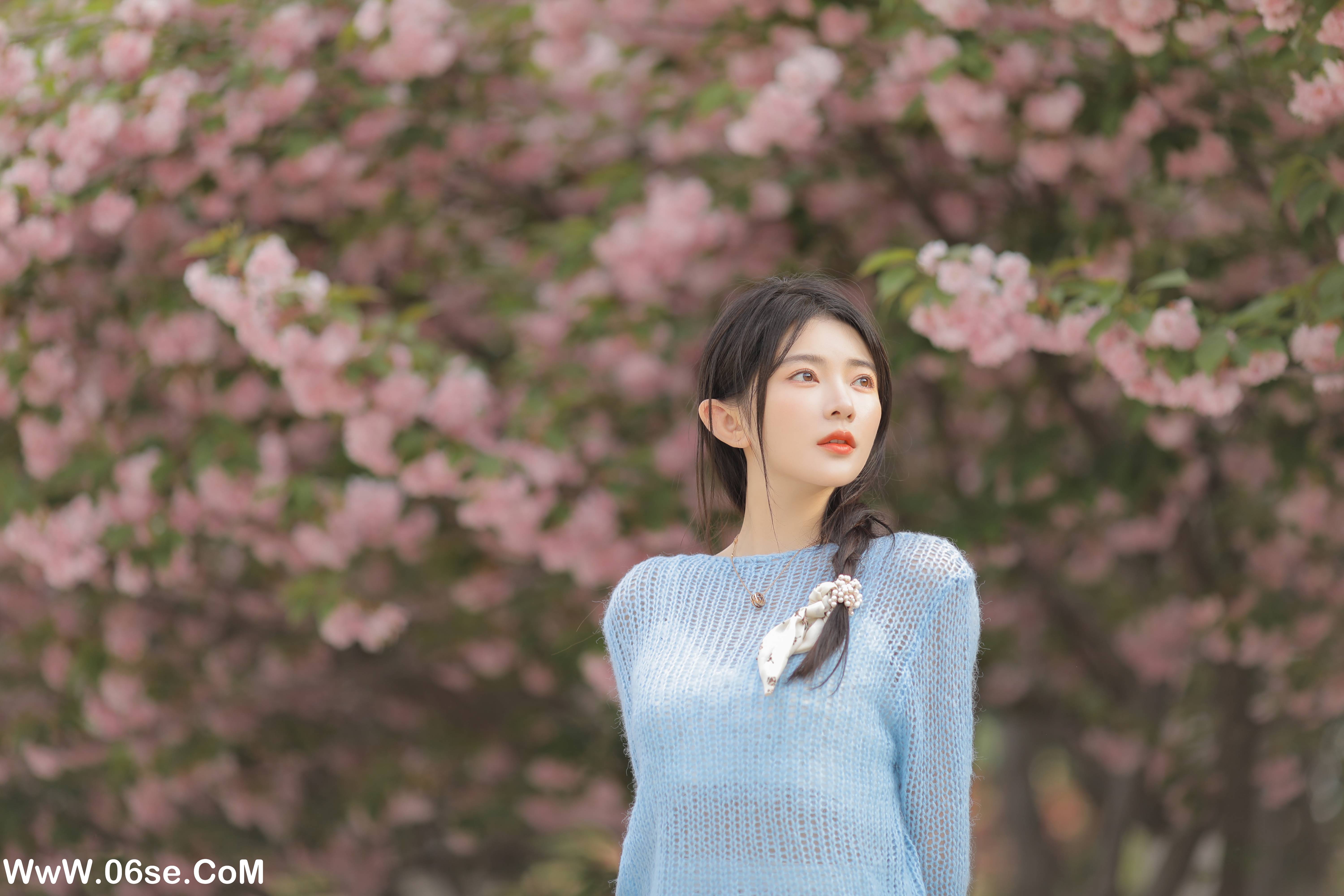 图片[12]-[YITUYU艺图语]2022.06.22 粉蓝晚樱 杨伊墨[29P-121.6M]-六色网