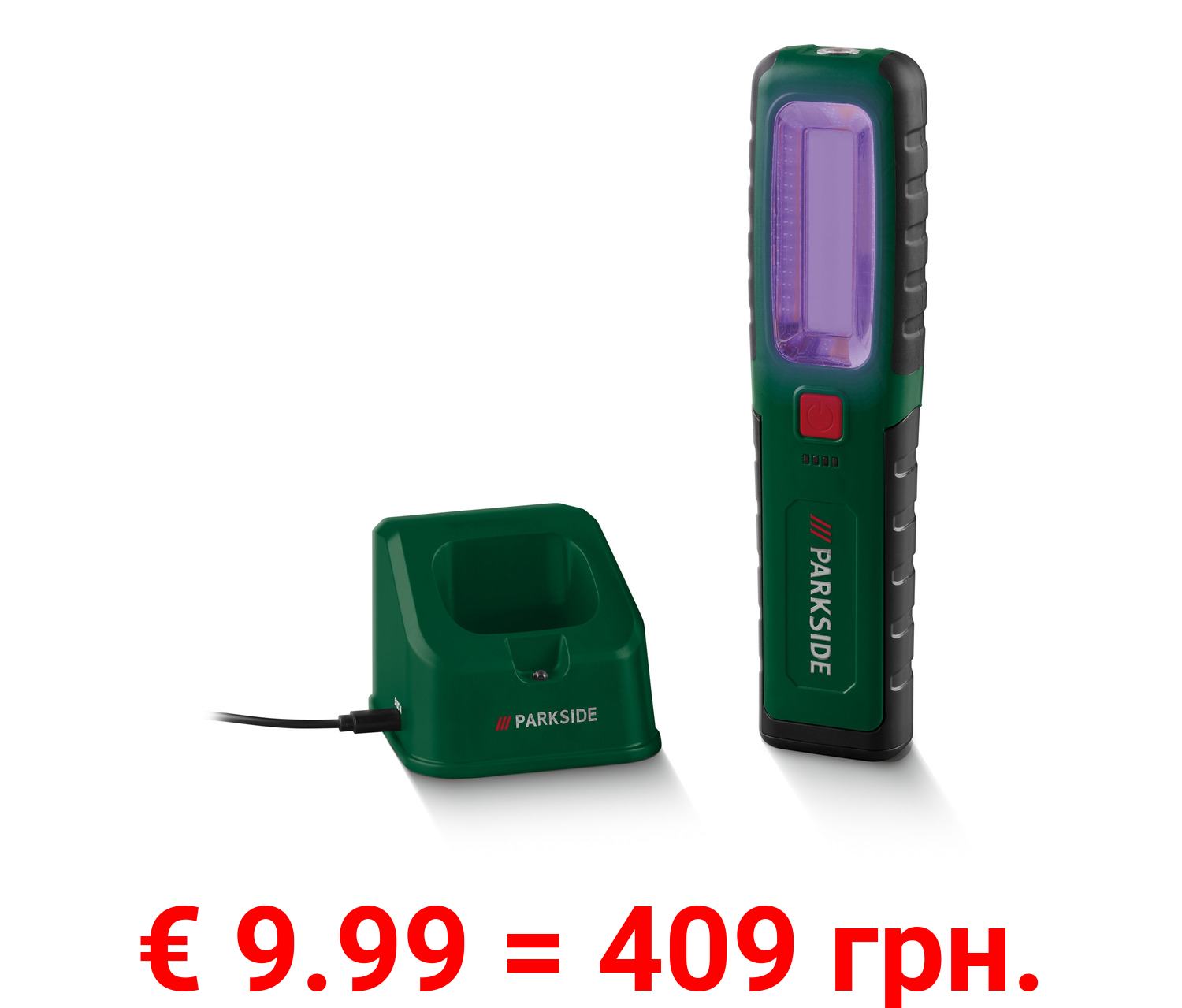 PARKSIDE® Akku-Arbeitsleuchte » PASL 4000 B3«, mit Ladestation