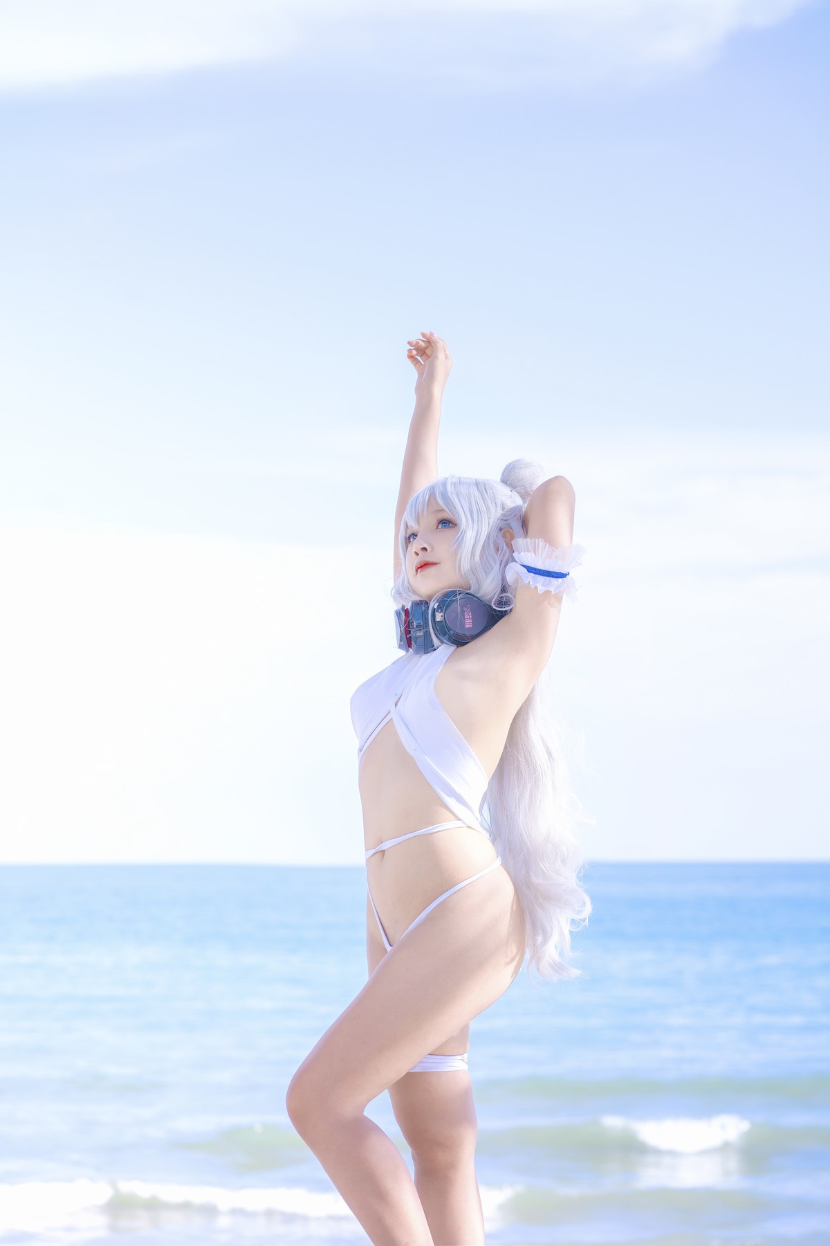 Sayo Momo Cosplay 恶毒 ル・マラン Le Malin bikini 17
