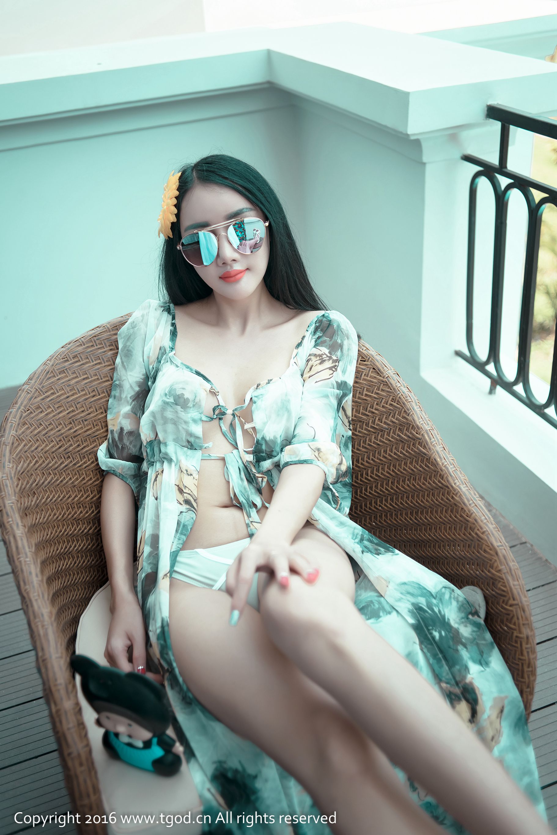 婕西儿jessie《性感翘臀大长腿》_[推女神TGOD]-写真图集共53P 1