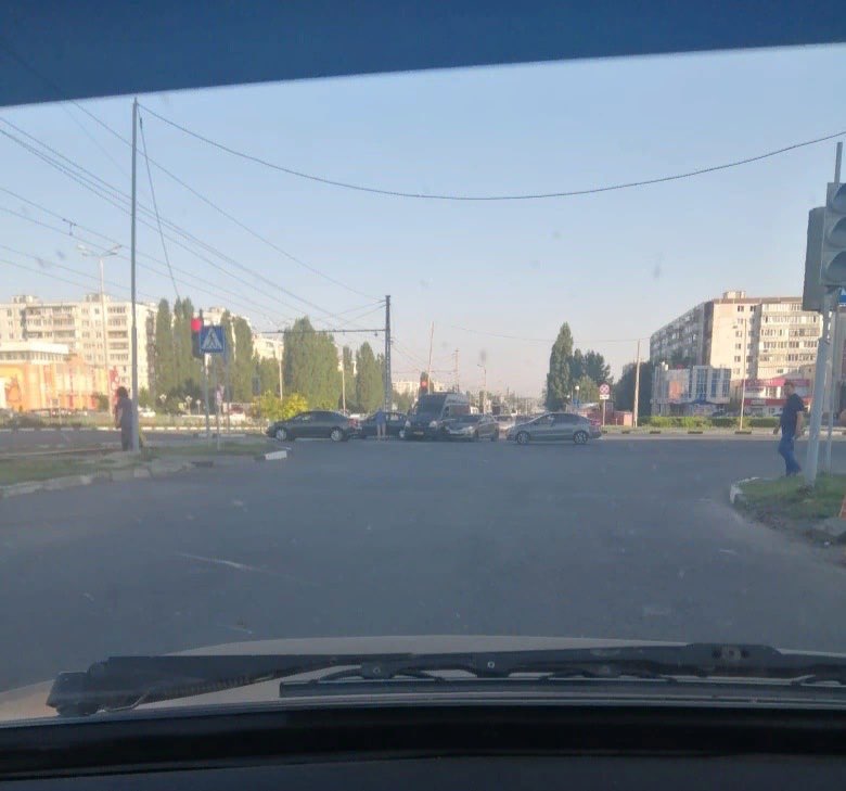 Авария в старом осколе сегодня утром фото