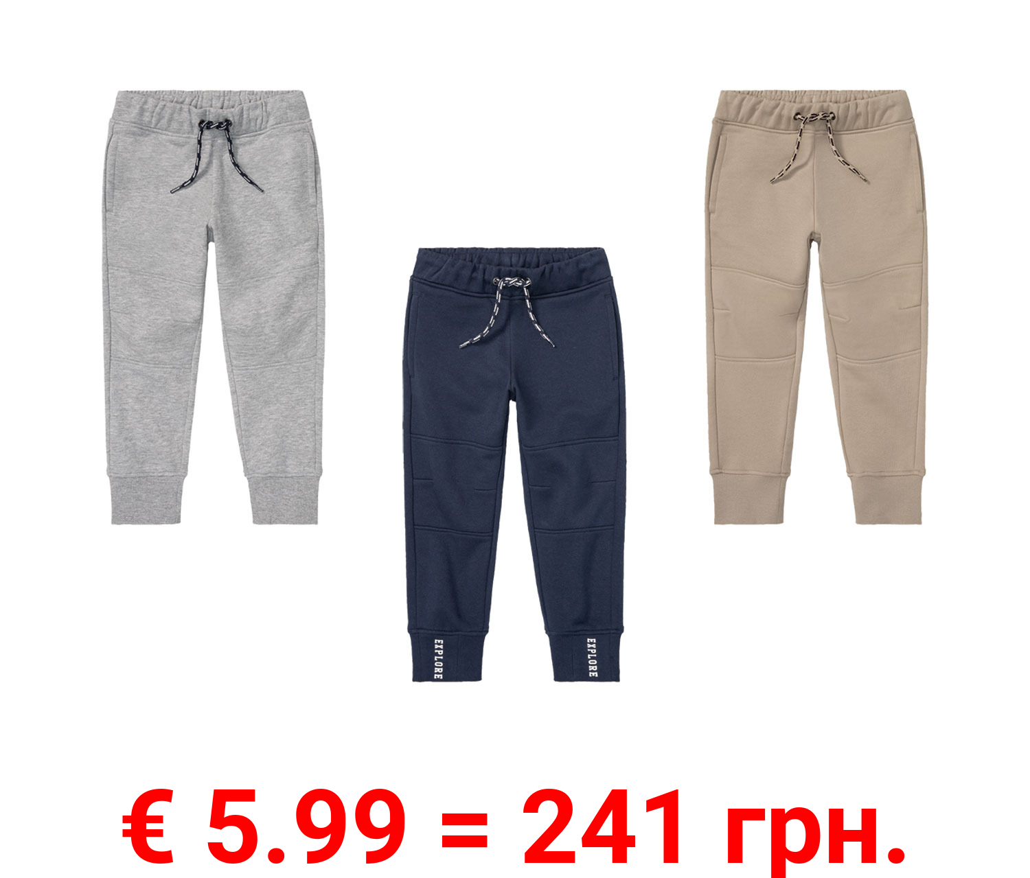 lupilu® Kleinkinder Sweathose mit hohem Baumwollanteil