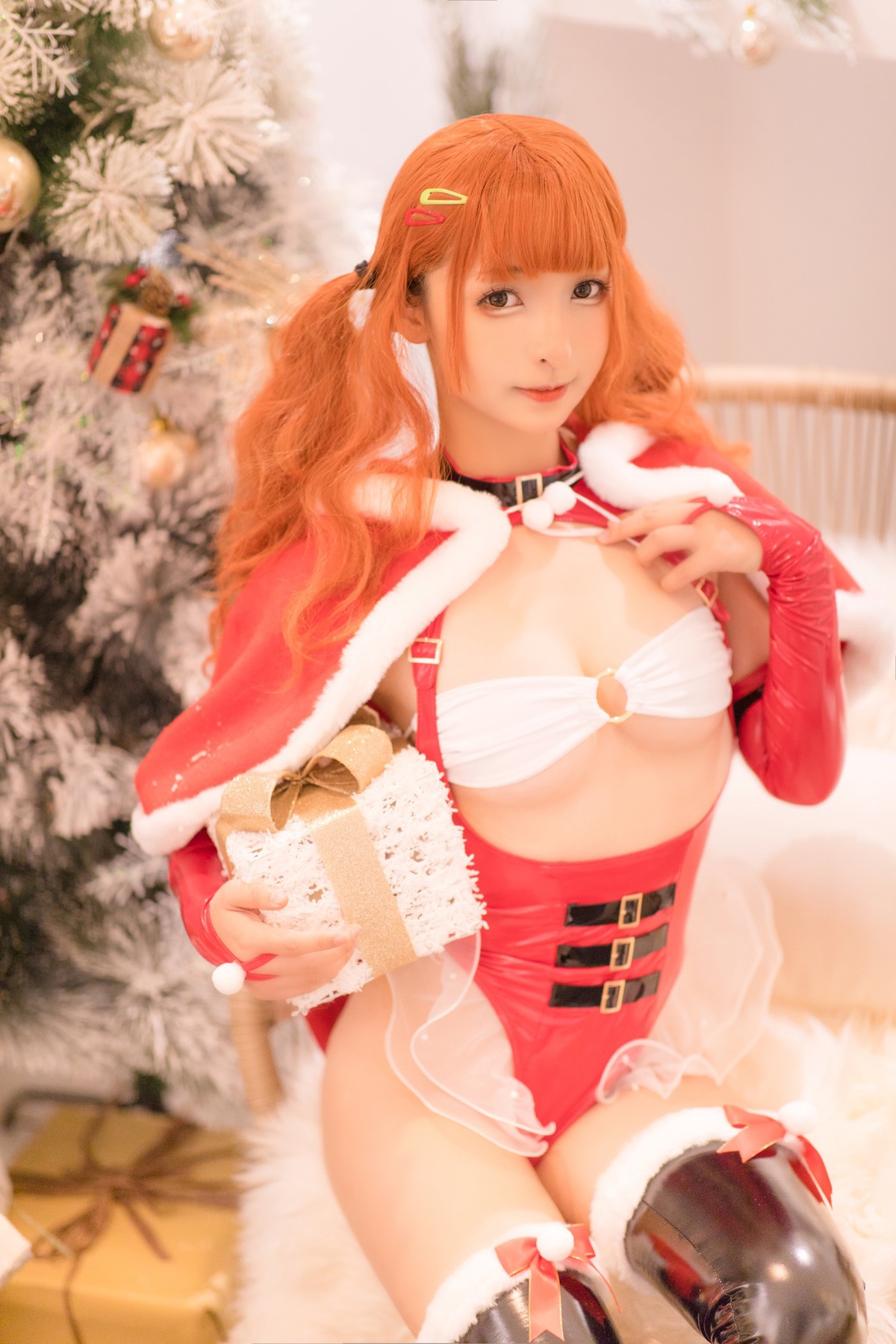 神楽坂真冬 Cosplay クリスマス　クイーン 圣诞 18