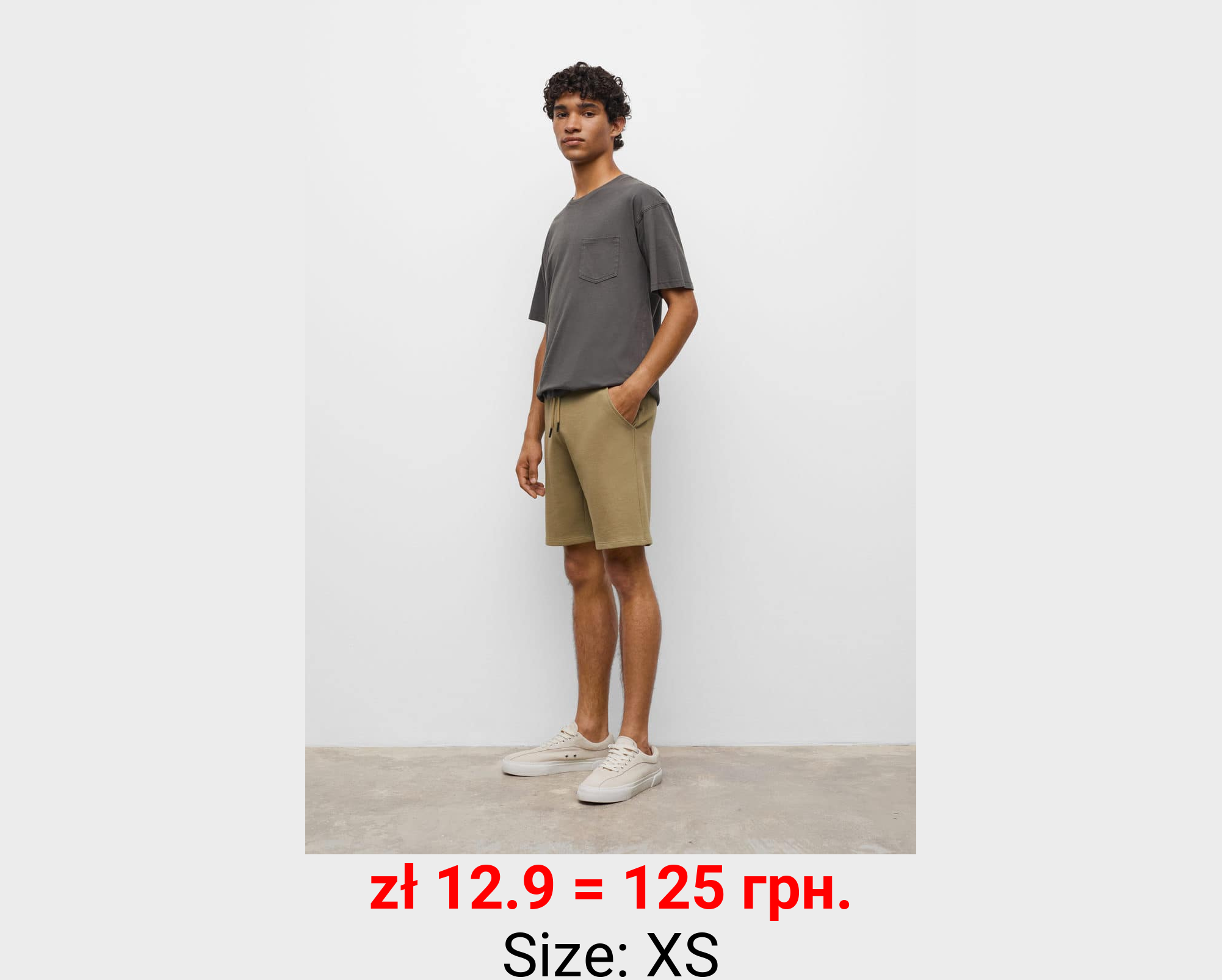 Bermudas algodón cintura elástica