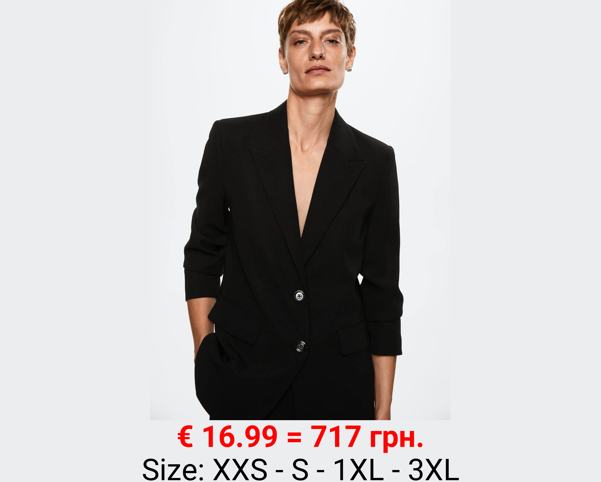 Americana traje botones